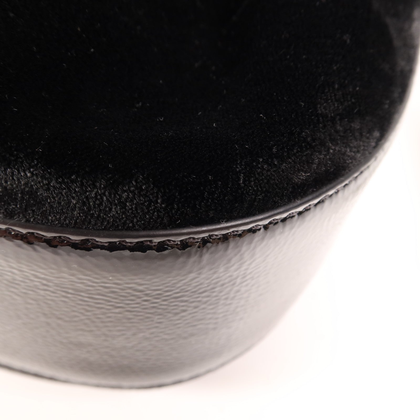 GIVENCHY 天鵝絨/牛皮皮革Shoulder Bag銀扣手挽肩背兩用袋