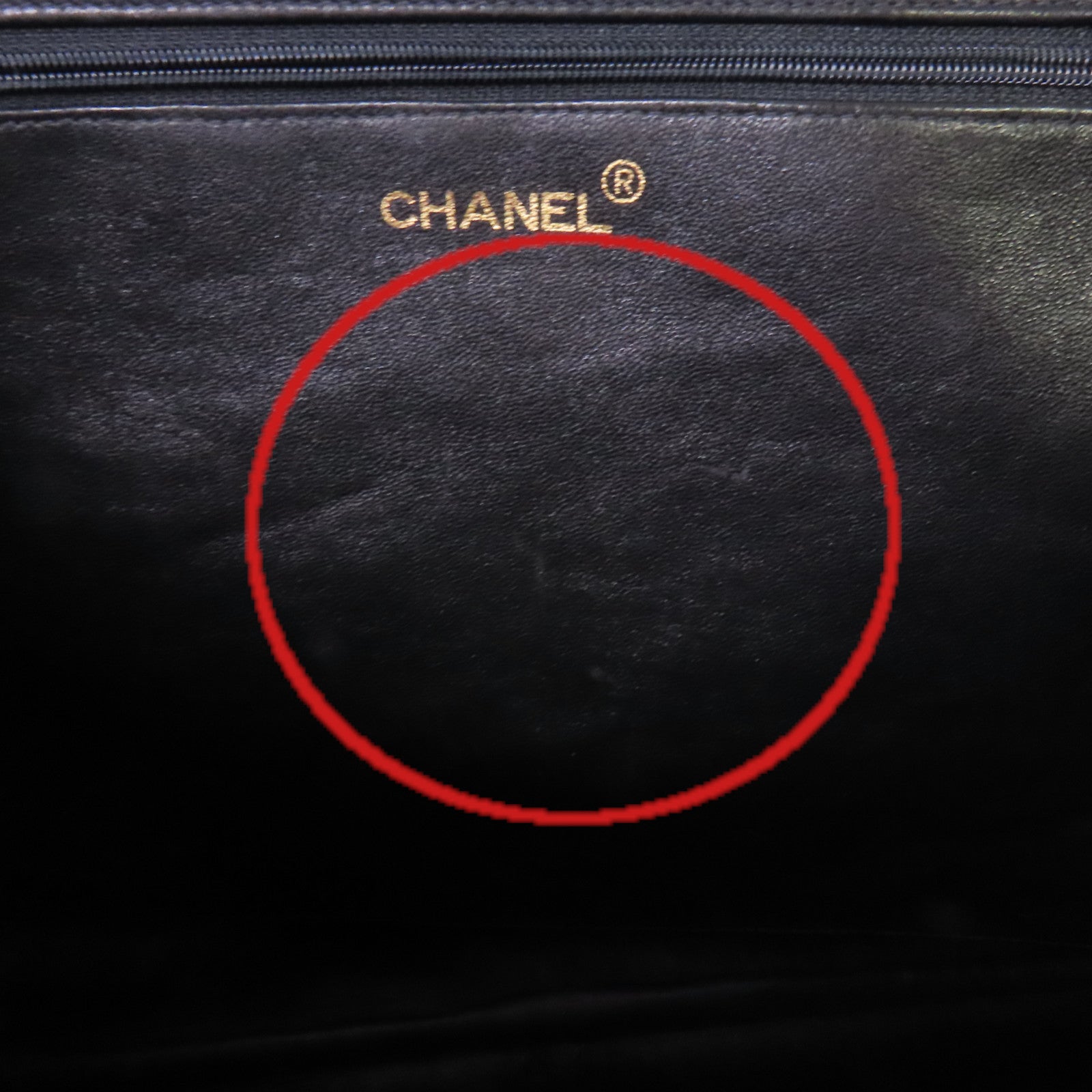 CHANEL 羊皮皮革Shoulder Tote金扣鏈帶肩背袋