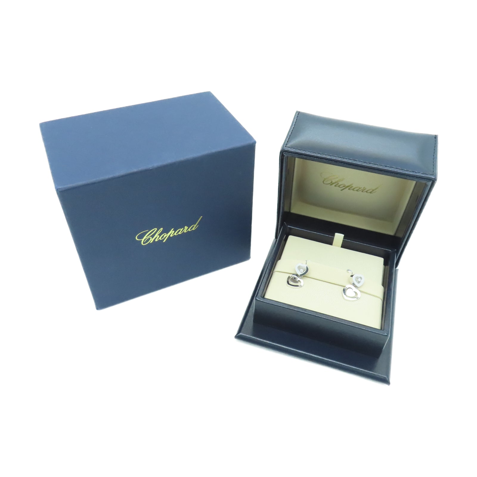 Chopard 【激減優惠】18K白金Happy Earrings耳環