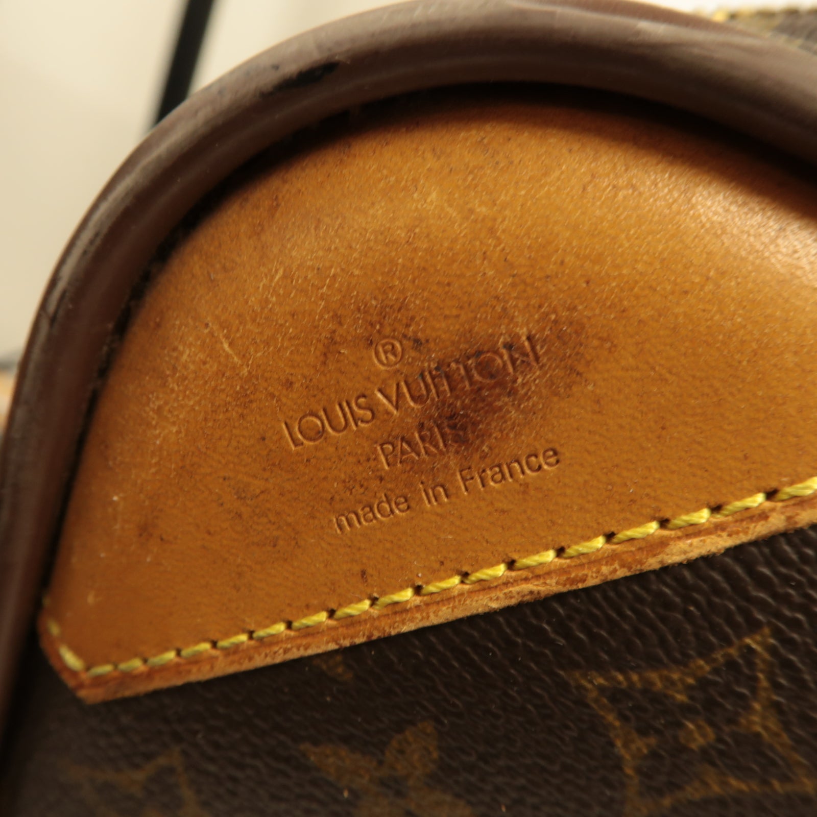 LOUIS VUITTON 【激減優惠】Monogram Satellite 70金扣行李箱啡色