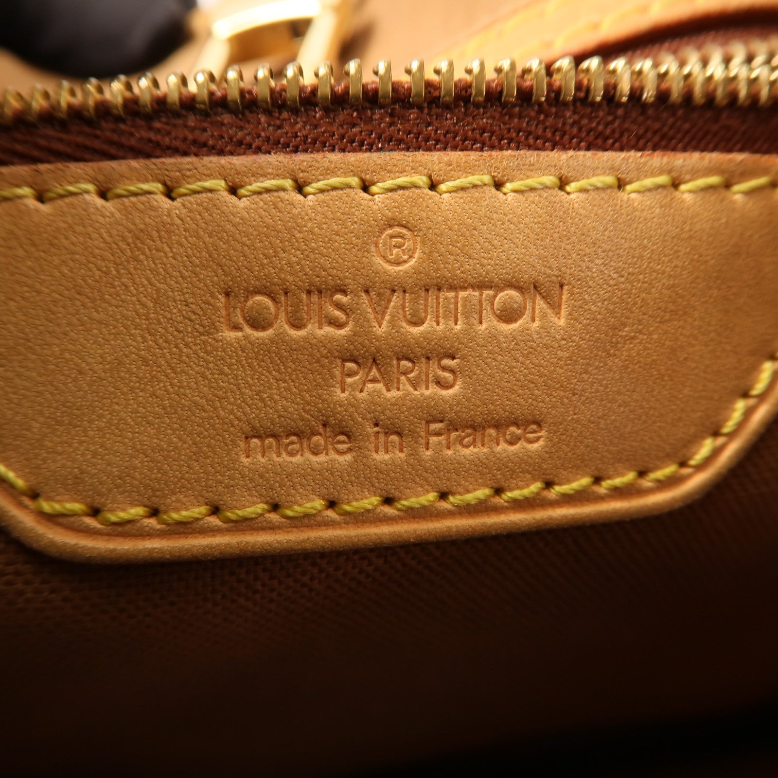 LOUIS VUITTON Monogram Batignolles金扣肩背袋