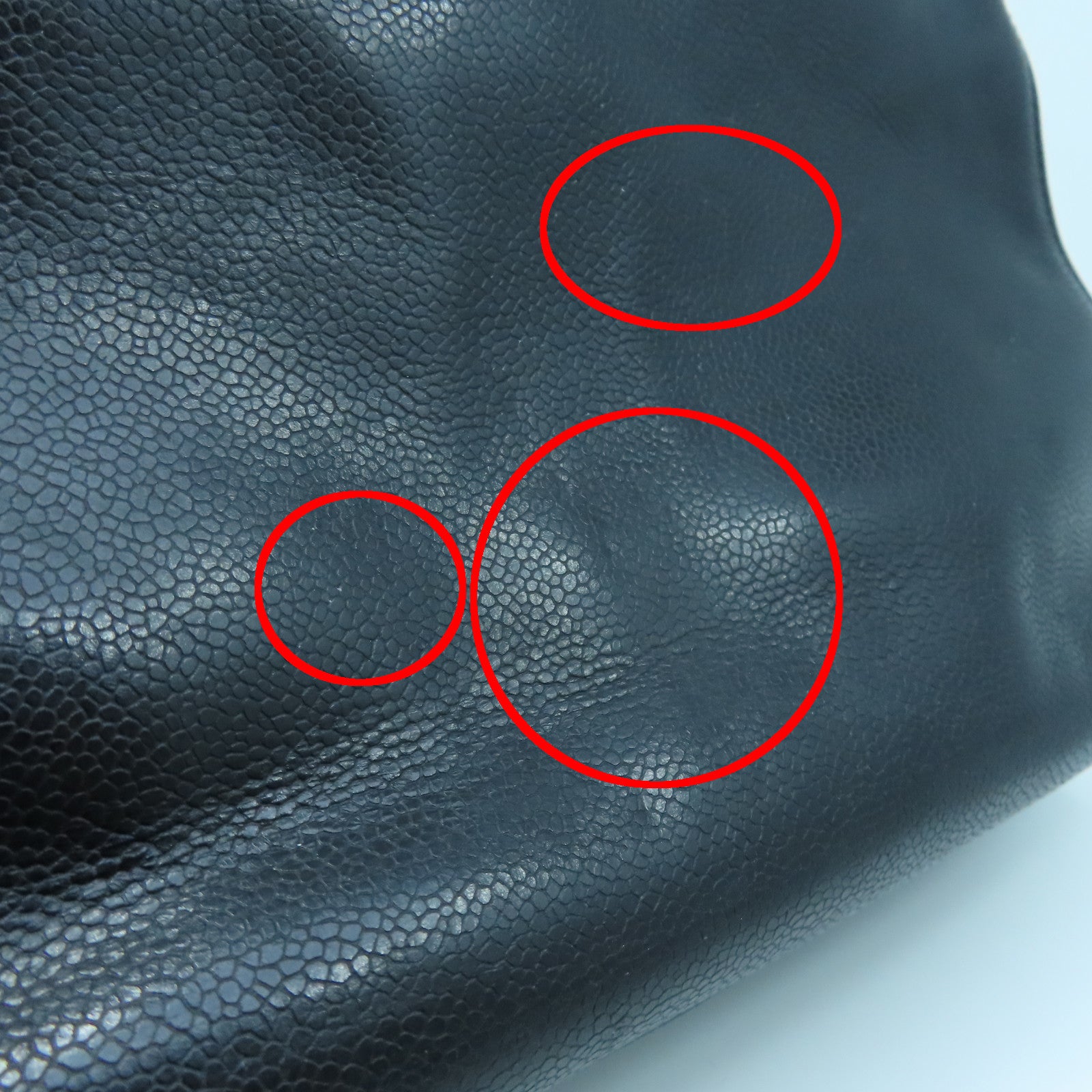 CHANEL 【激減優惠】牛皮皮革Shoulder Tote金扣鏈帶肩背袋黑色