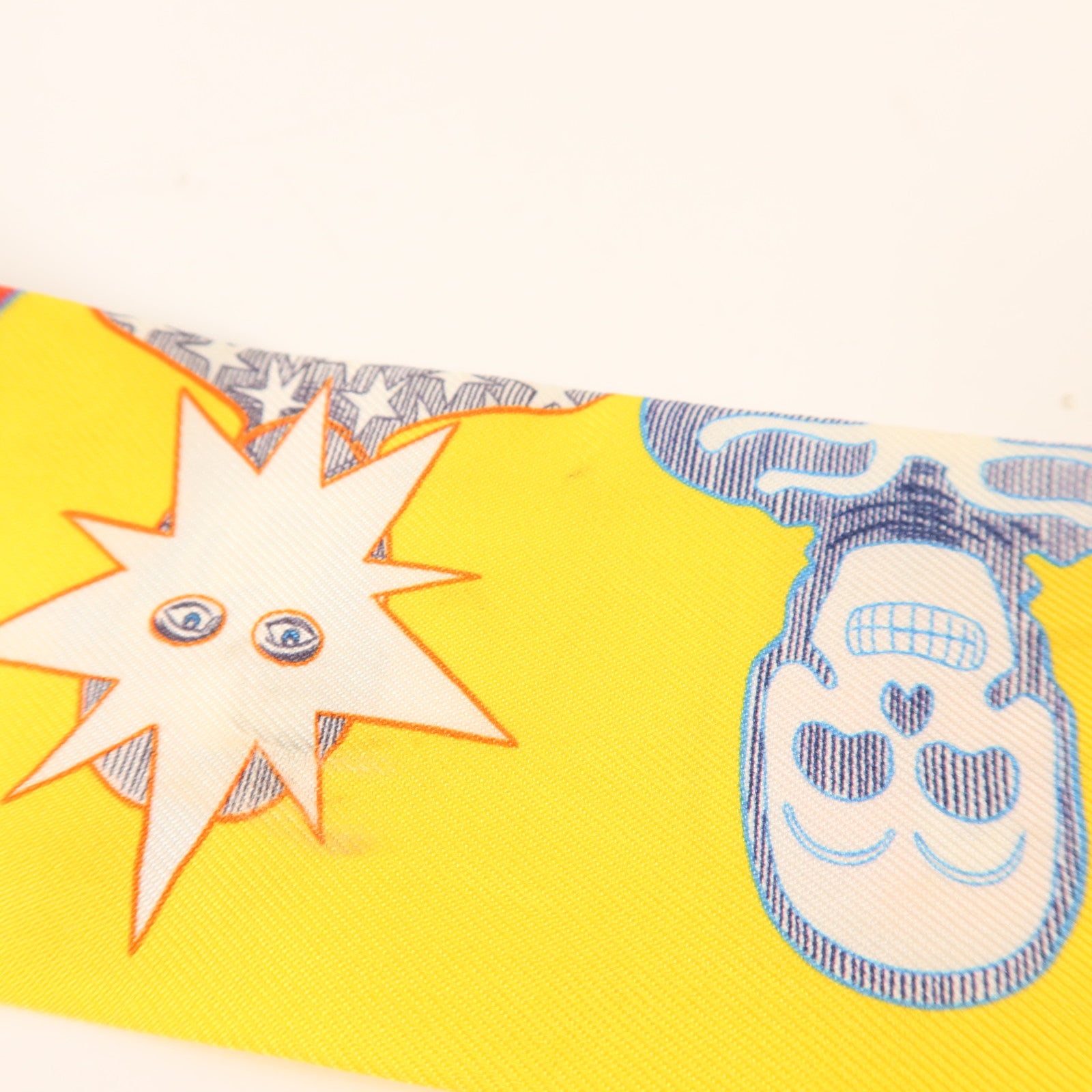 HERMES 絲質Twilly絲巾