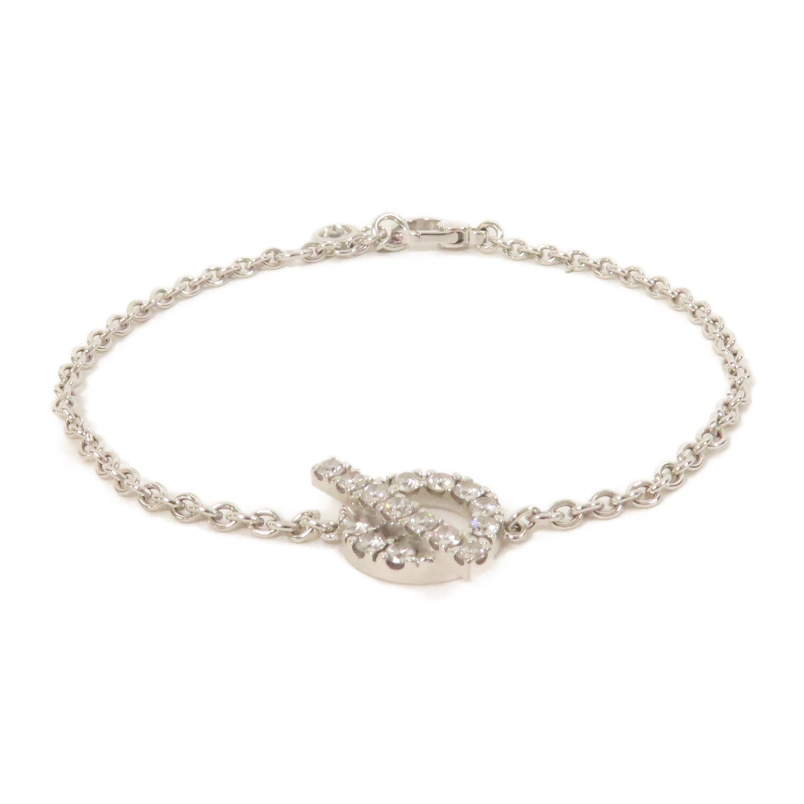 HERMES 【激減優惠】18K白金Finesse Bracelet 0.55ct鑽石手鏈