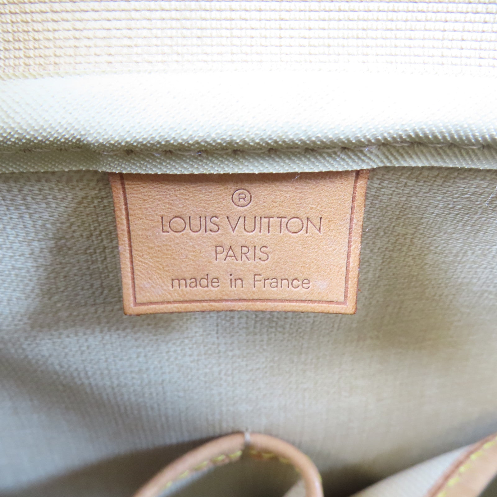 LOUIS VUITTON Monogram Trouville金扣手挽袋啡色