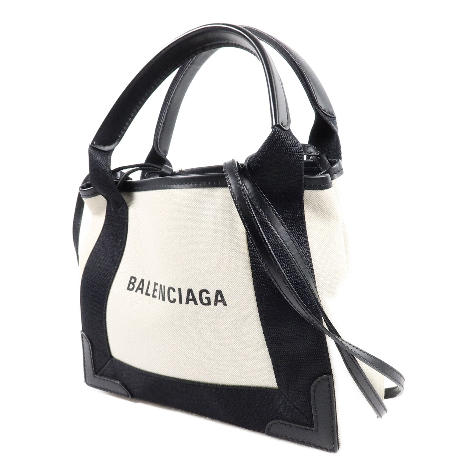 BALENCIAGA 帆布Cabas XS手挽肩背兩用袋