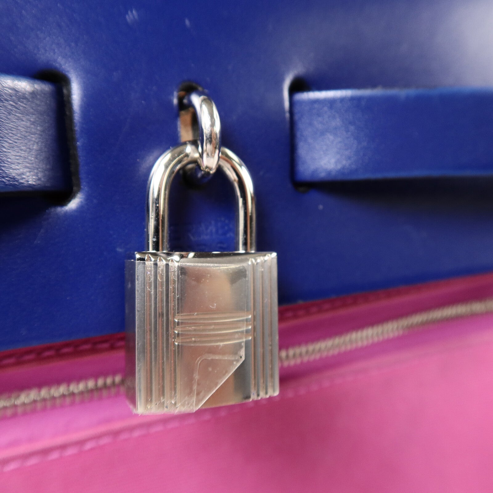 HERMES 帆布Herbag PM手挽肩背兩用袋Magnolia
