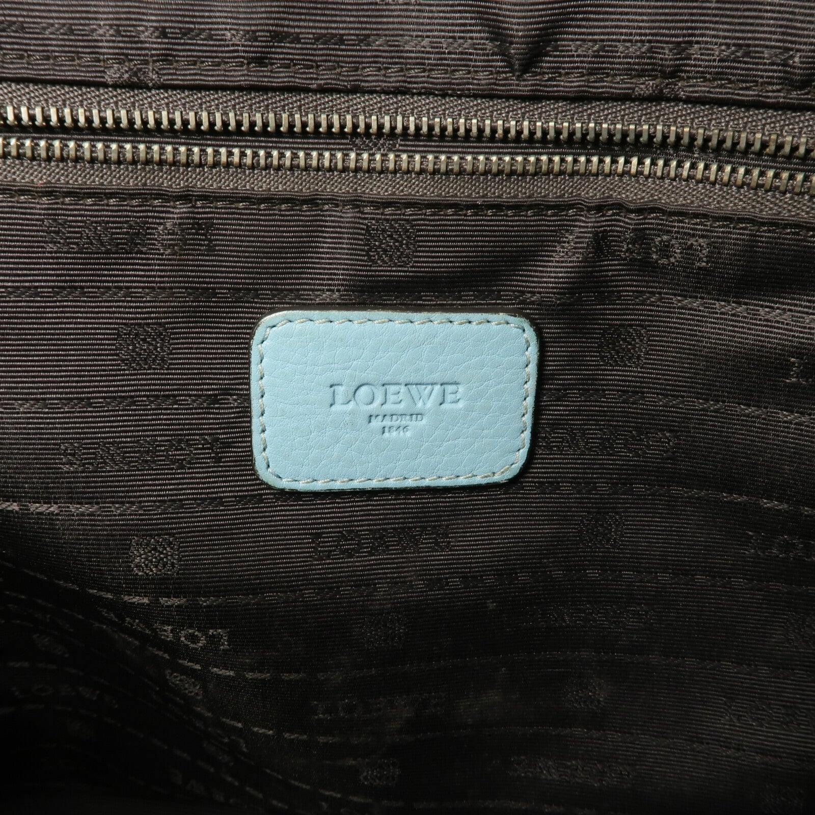 LOEWE 牛皮皮革Heritage Tote手挽袋