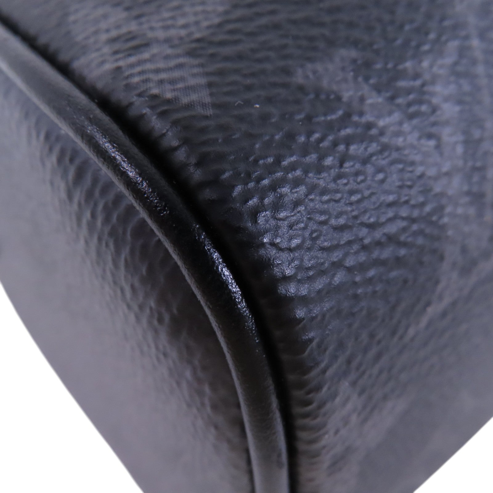 LOUIS VUITTON Monogram Eclipse Keepall XS銀扣手挽肩背兩用袋