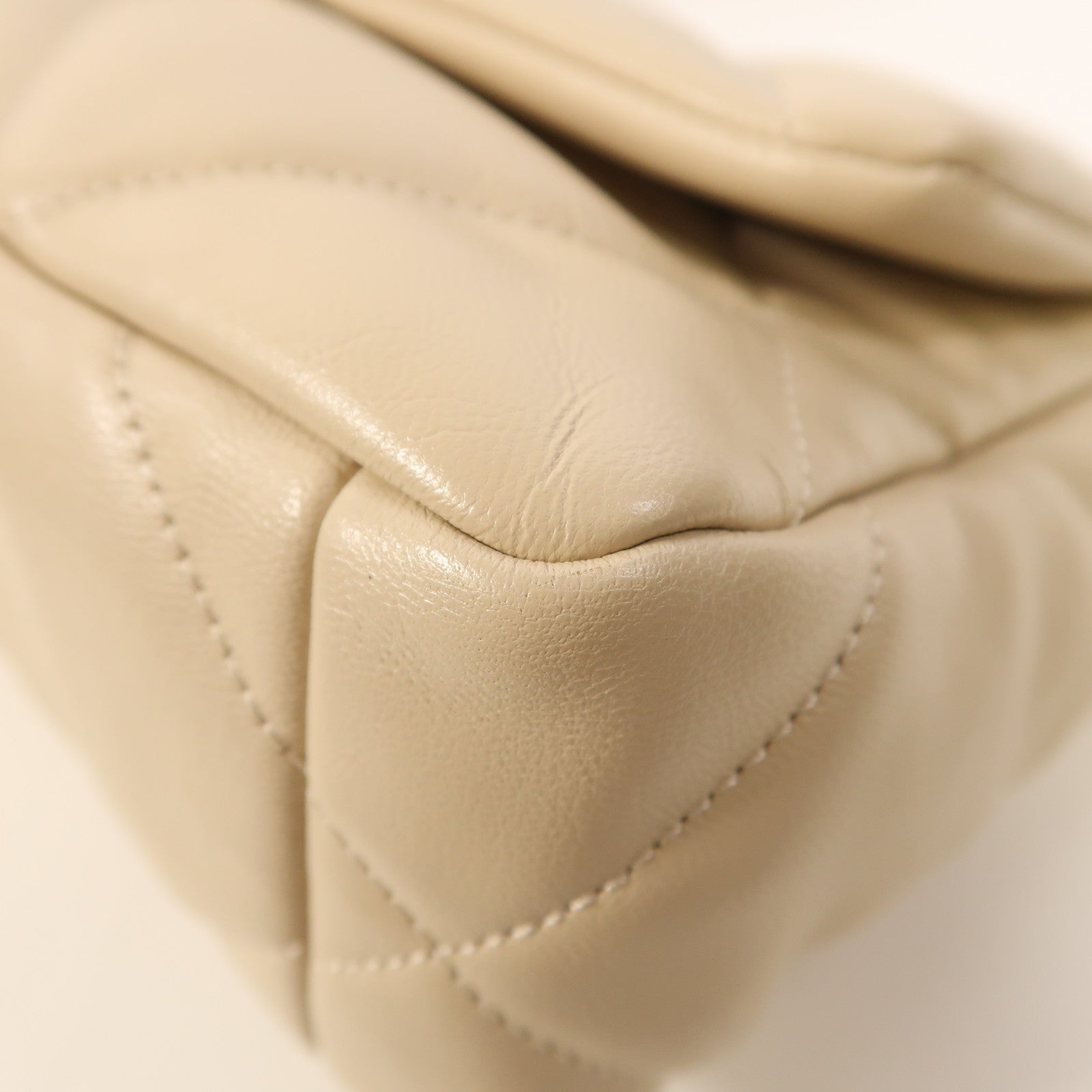 CHANEL 羊皮皮革C19 Small手挽肩背兩用袋