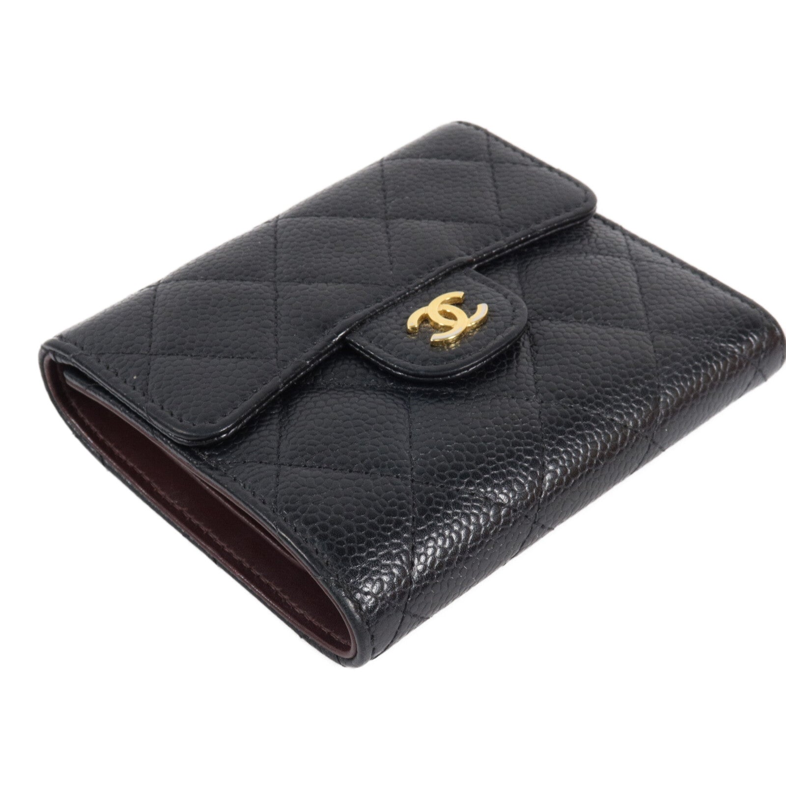 CHANEL 牛皮皮革Classic Small Flap Wallet錢包