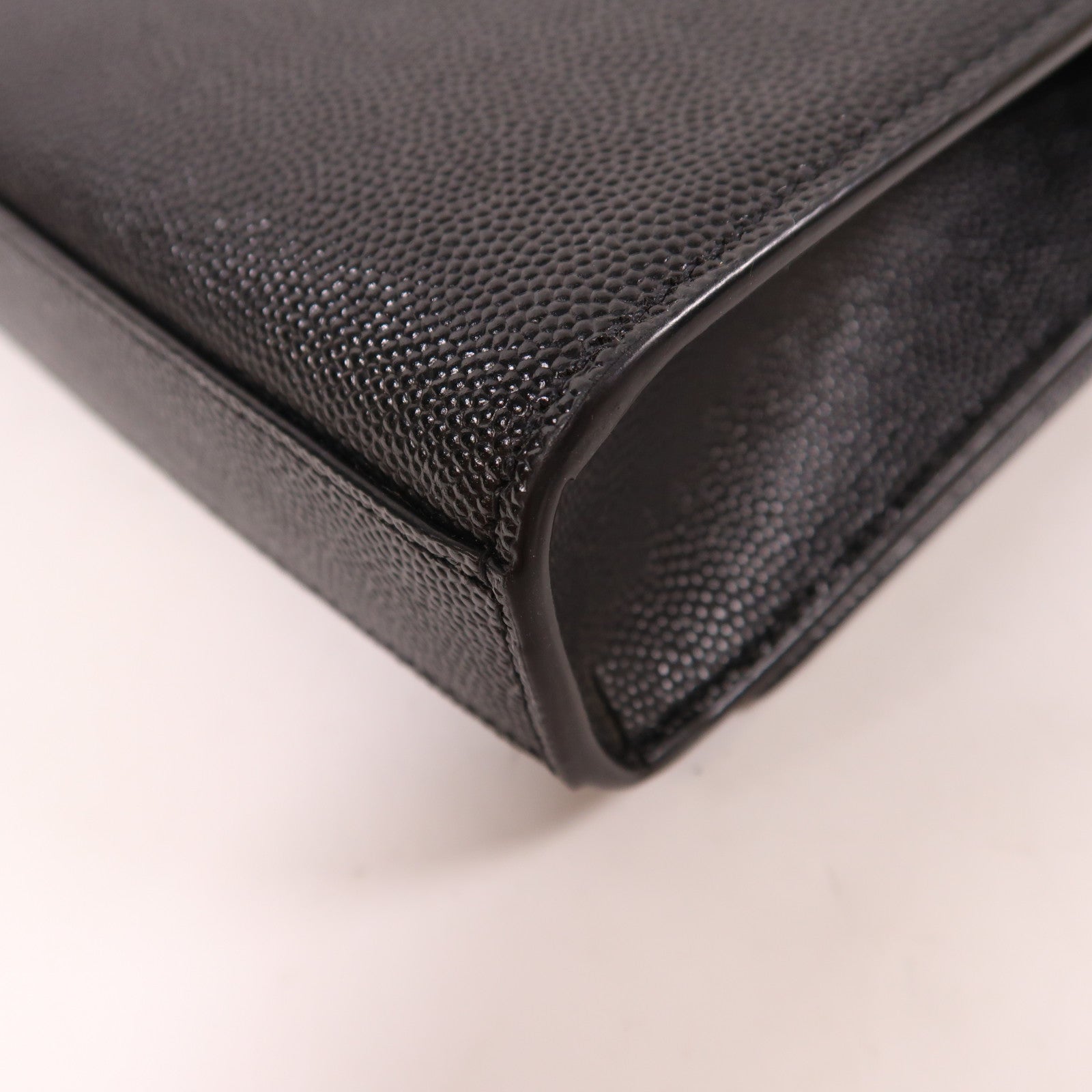 SAINT LAURENT 牛皮皮革Kate銀扣肩背袋