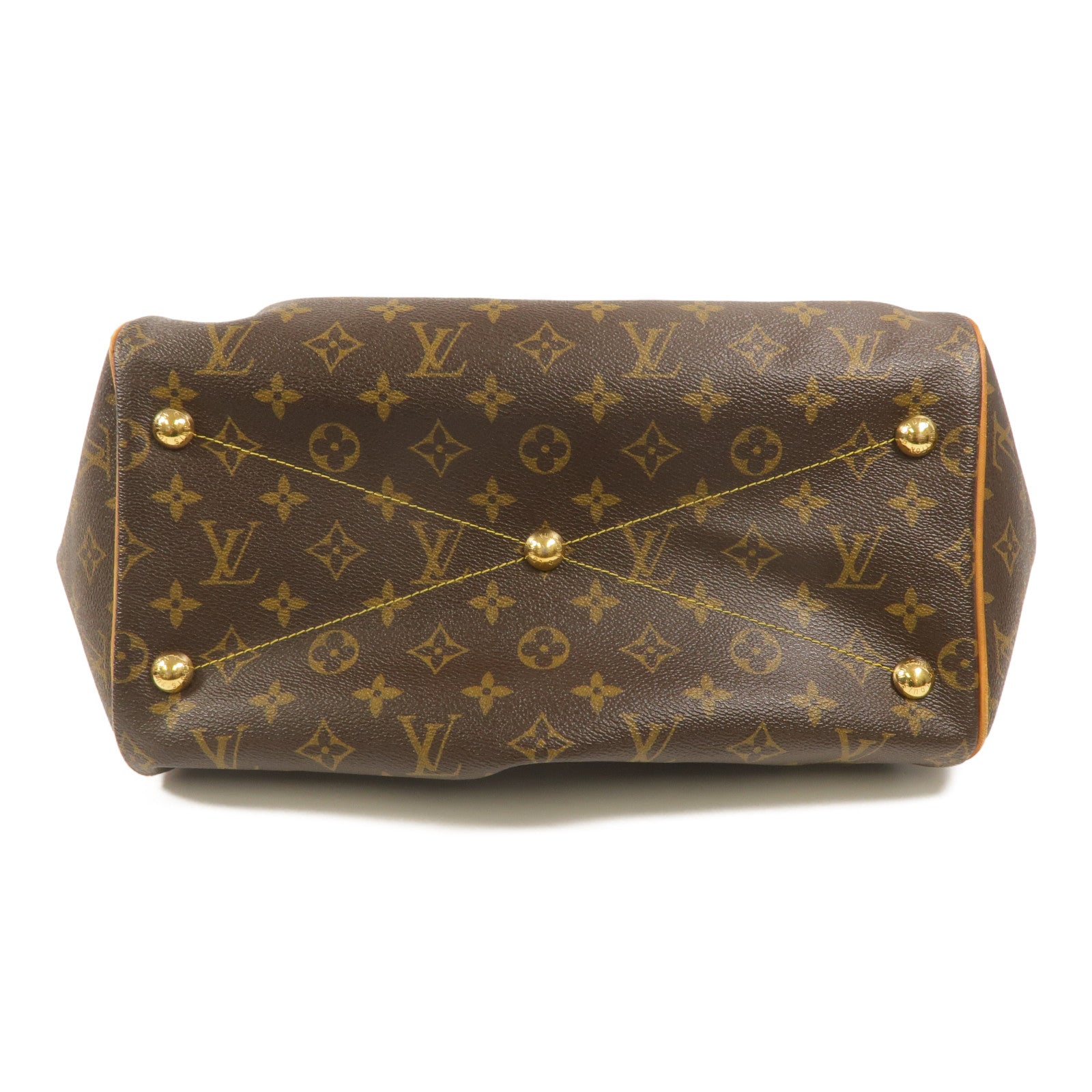 LOUIS VUITTON Monogram Tivoli GM金扣肩背袋