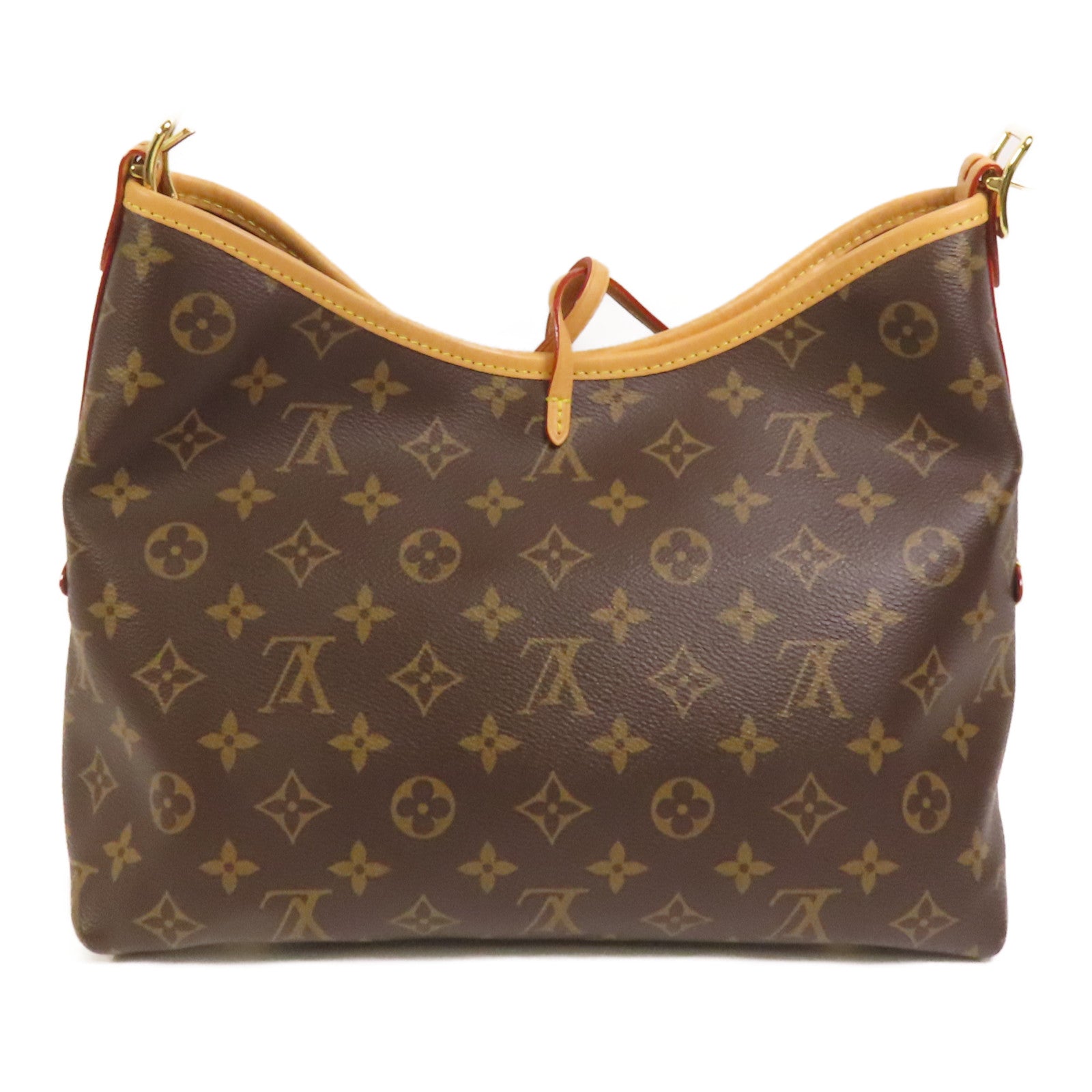 LOUIS VUITTON Monogram CarryAll PM金扣肩背袋