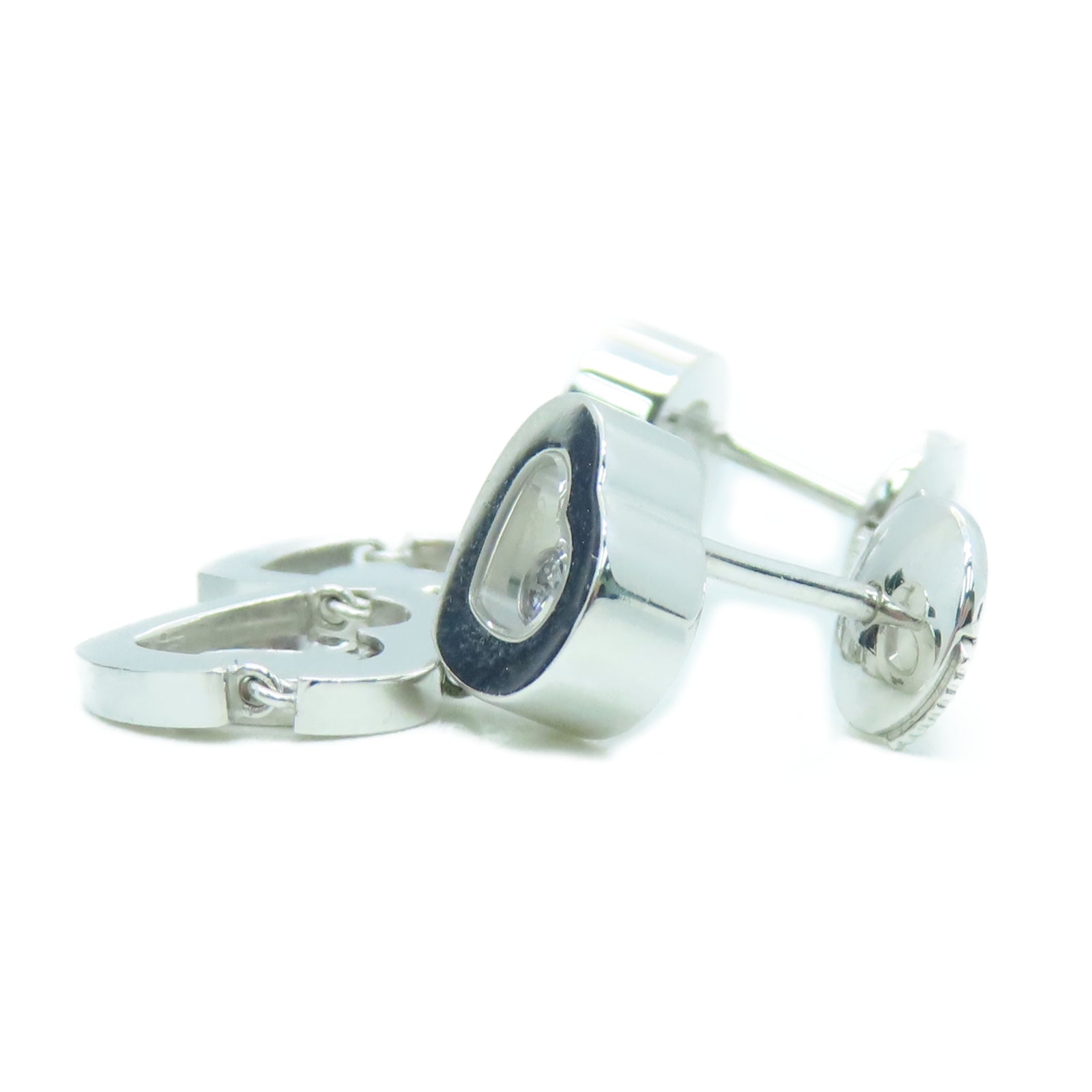 Chopard 【激減優惠】18K白金Happy Earrings耳環