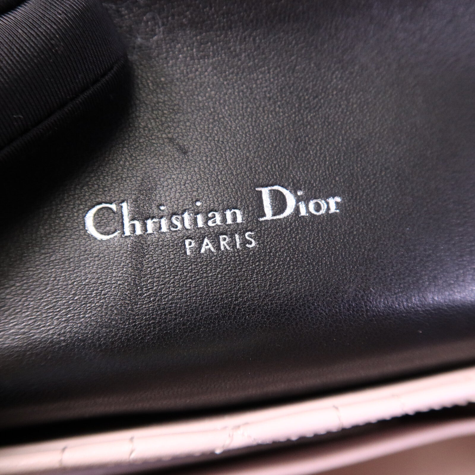 Dior 羊皮皮革Miss Dior鏈帶肩背袋