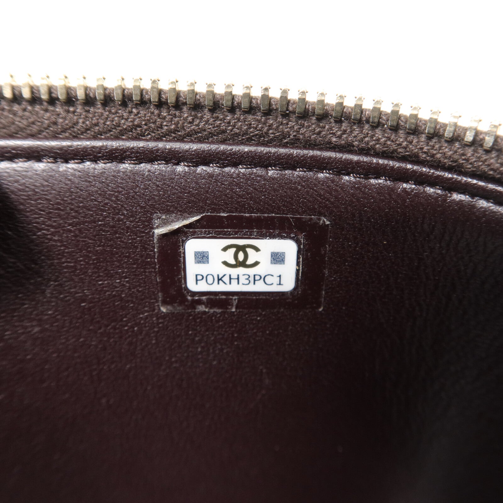 CHANEL 羊皮皮革Vanity Case鏈帶肩背袋