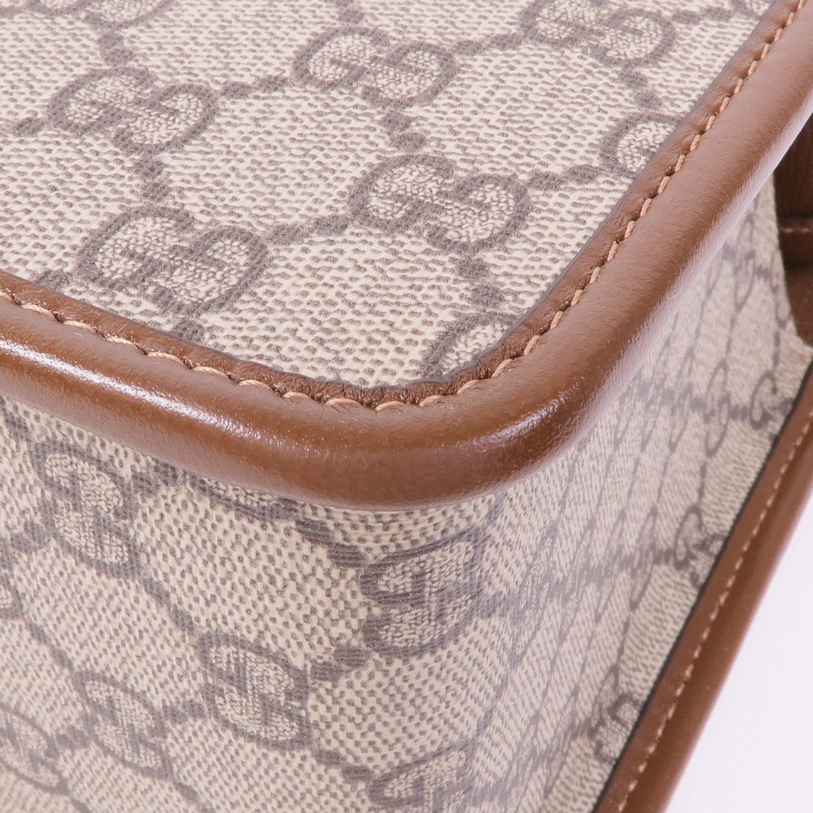 GUCCI 塗層帆布Hand Bag金扣手挽袋