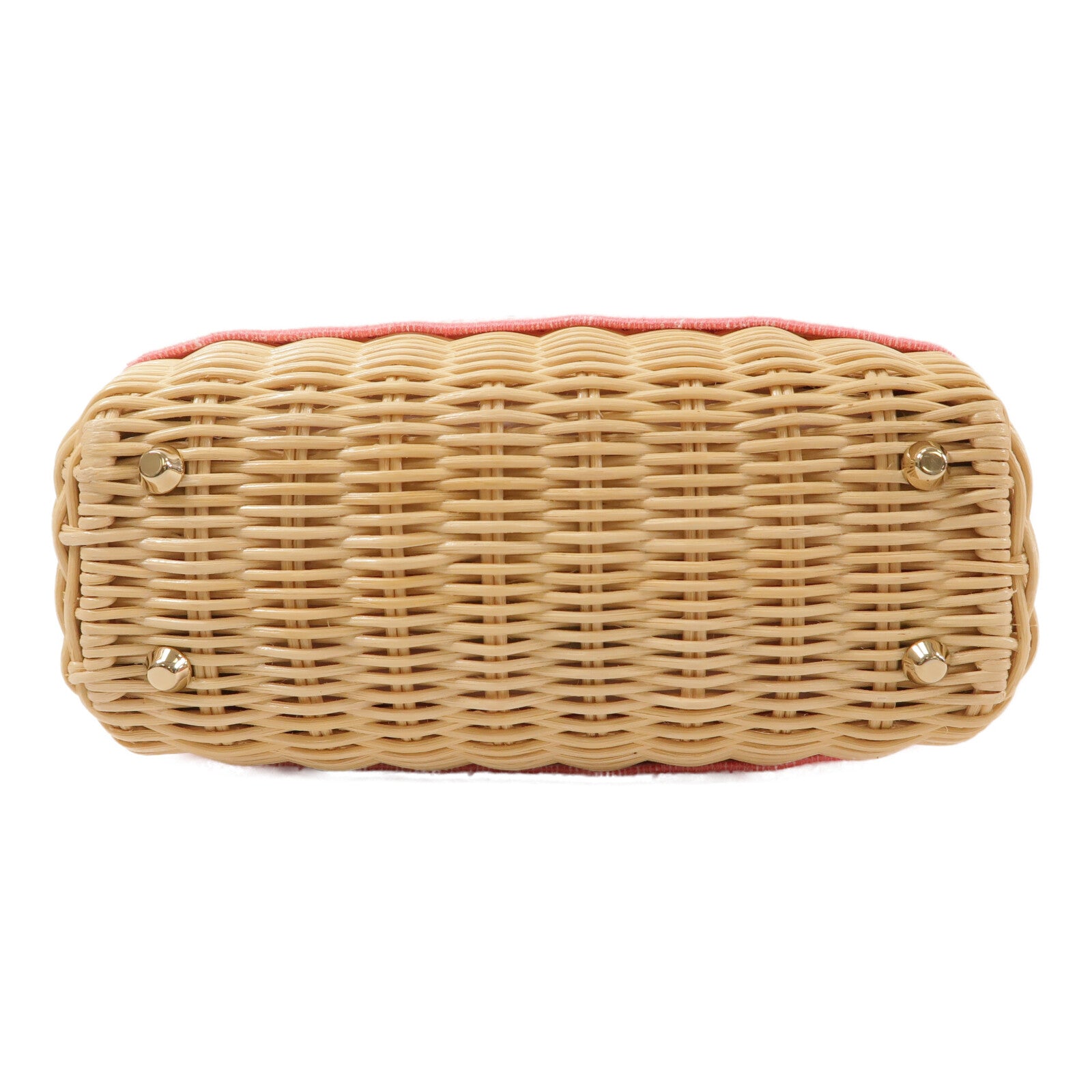 Dior 藤料Wicker Dioriviera Lady Dior手挽肩背兩用袋