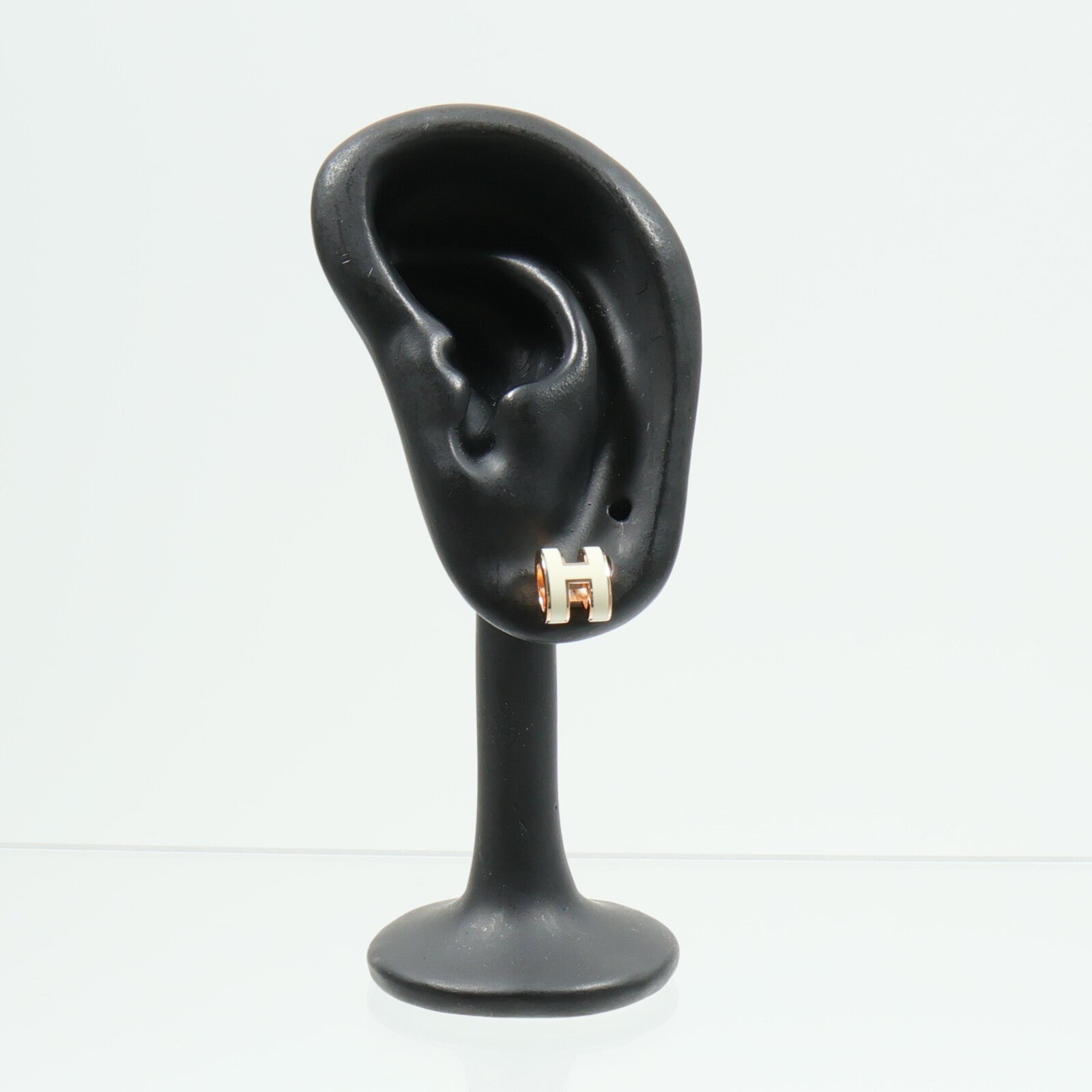 HERMES 琺瑯/金屬Mini Pop H Earrings耳環