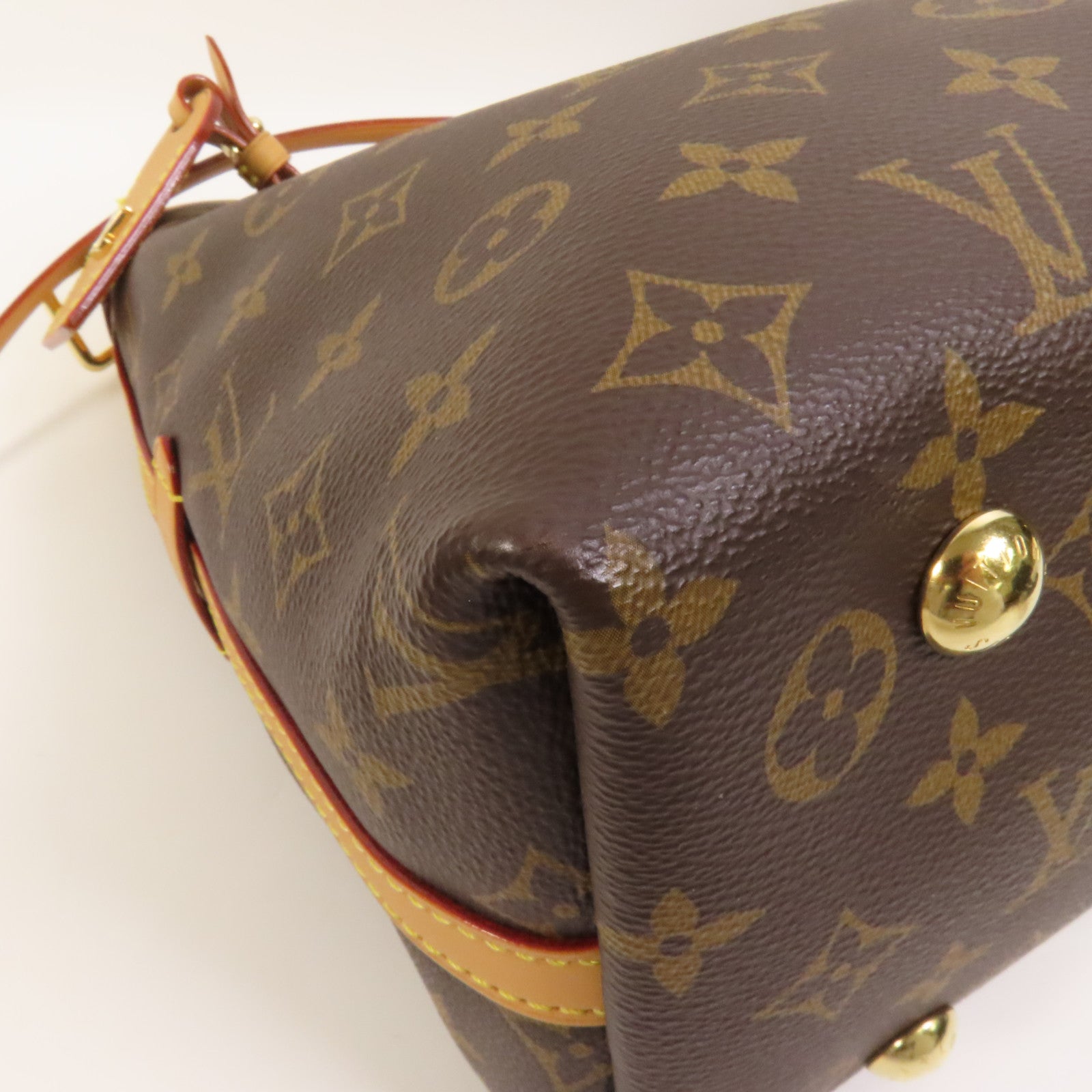 LOUIS VUITTON Monogram CarryAll PM金扣肩背袋