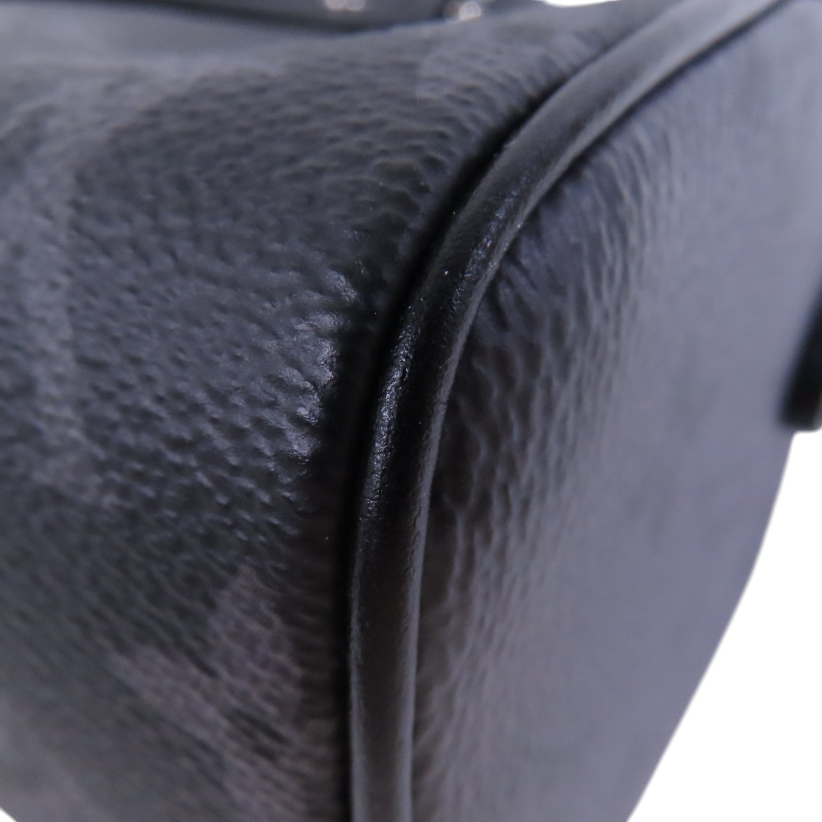 LOUIS VUITTON Monogram Eclipse Keepall XS銀扣手挽肩背兩用袋