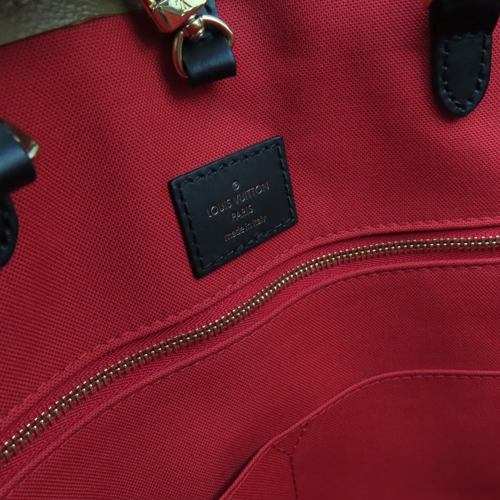 LOUIS VUITTON 【激減優惠】Monogram On The Go 2Way Tote Bag金扣手挽肩背兩用袋啡色