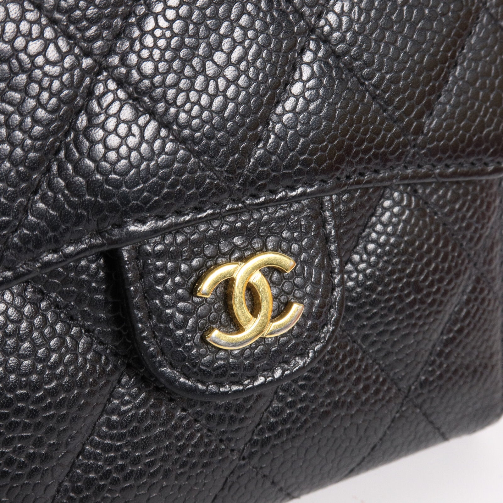 CHANEL 牛皮皮革Classic Small Flap Wallet錢包