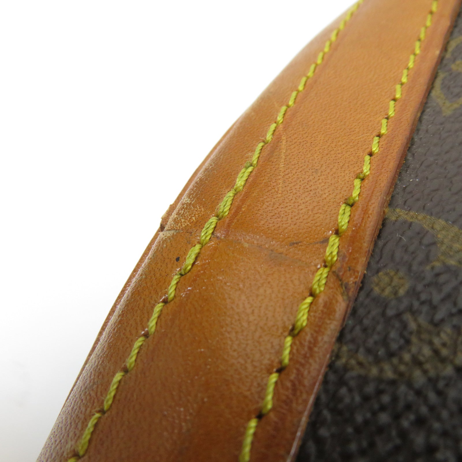 LOUIS VUITTON Monogram Bucket GM金扣手挽袋啡色