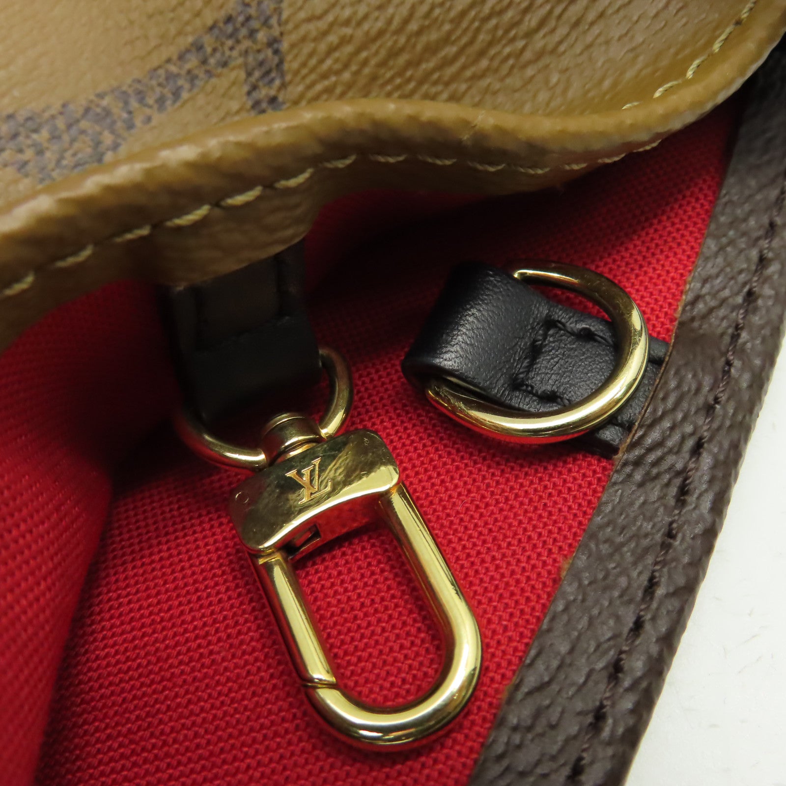 LOUIS VUITTON 【激減優惠】Monogram On The Go 2Way Tote Bag金扣手挽肩背兩用袋啡色