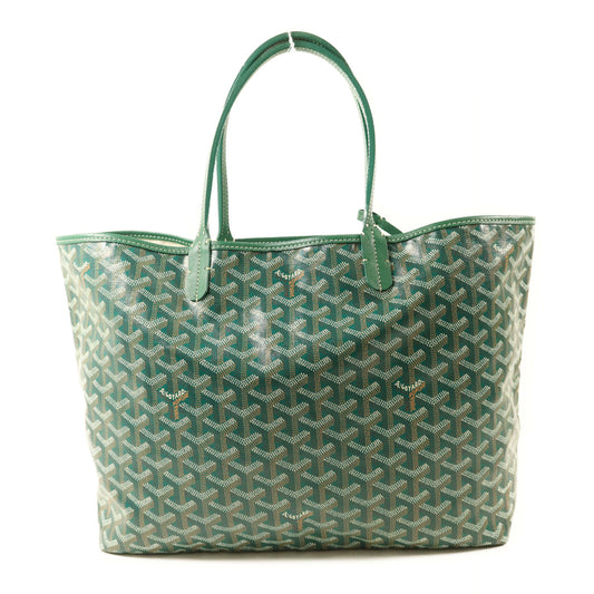 GOYARD 塗層帆布Saint Louis PM銀扣手挽袋