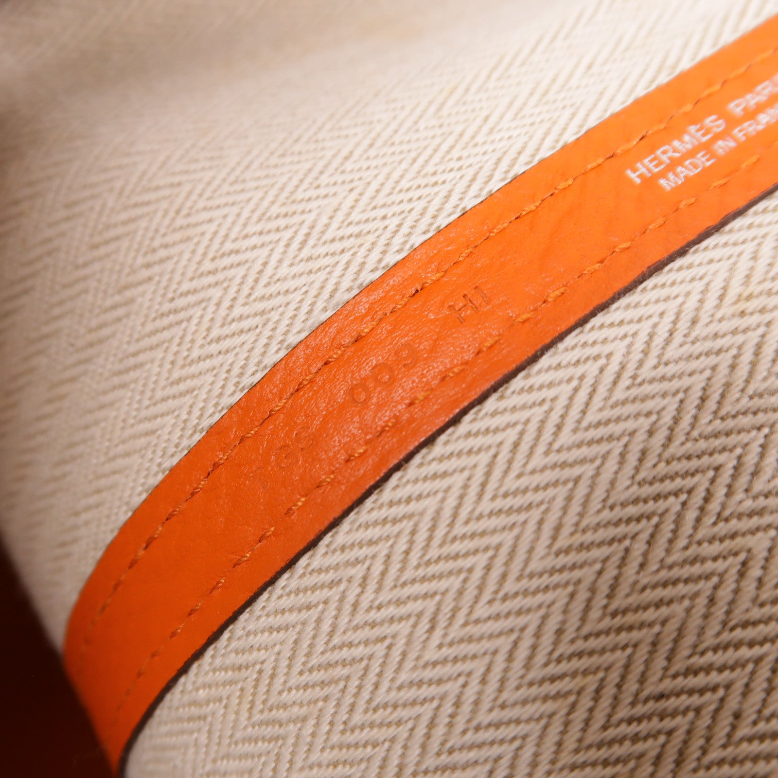 HERMES Negonda皮革Garden Party PM銀扣手挽袋