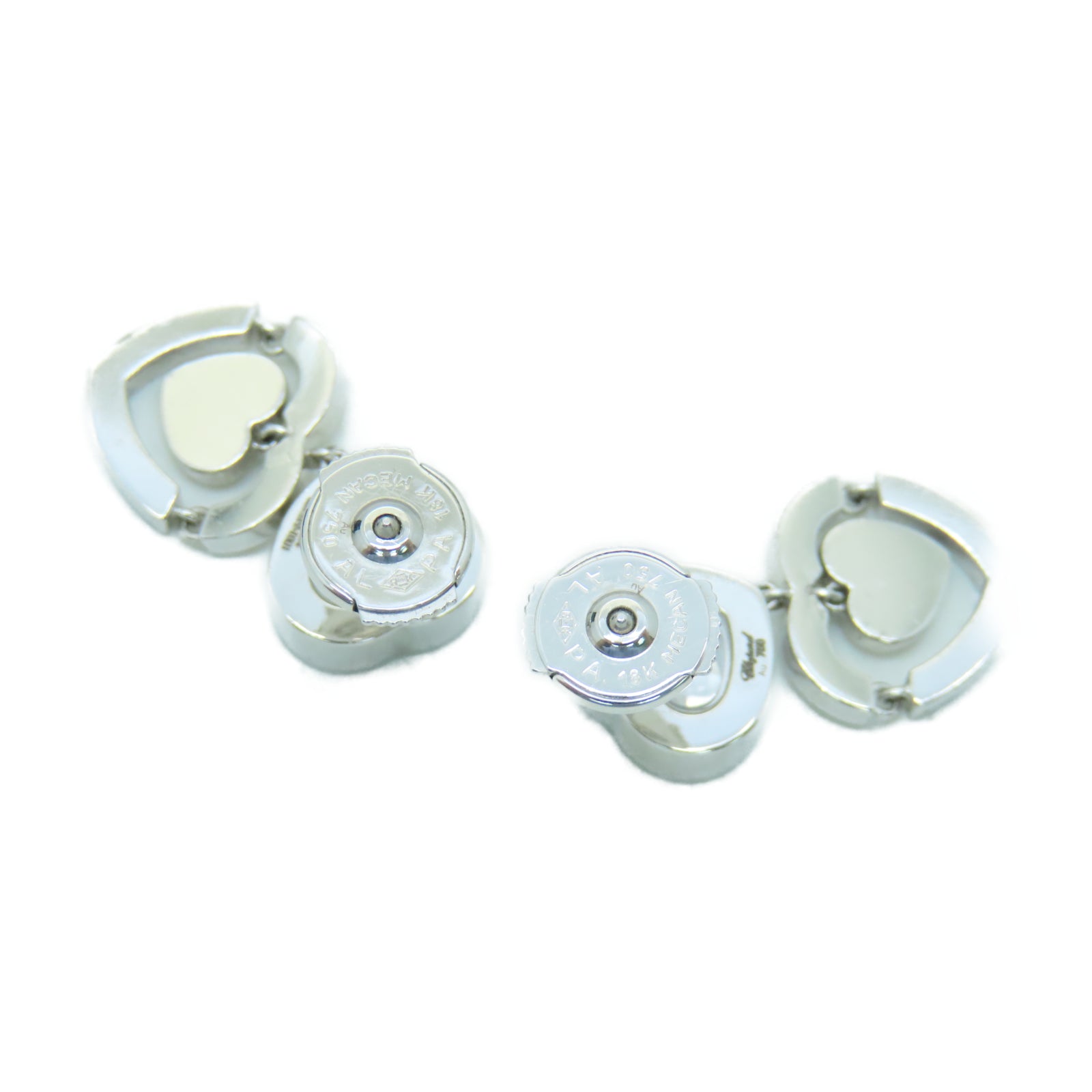 Chopard 【激減優惠】18K白金Happy Earrings耳環