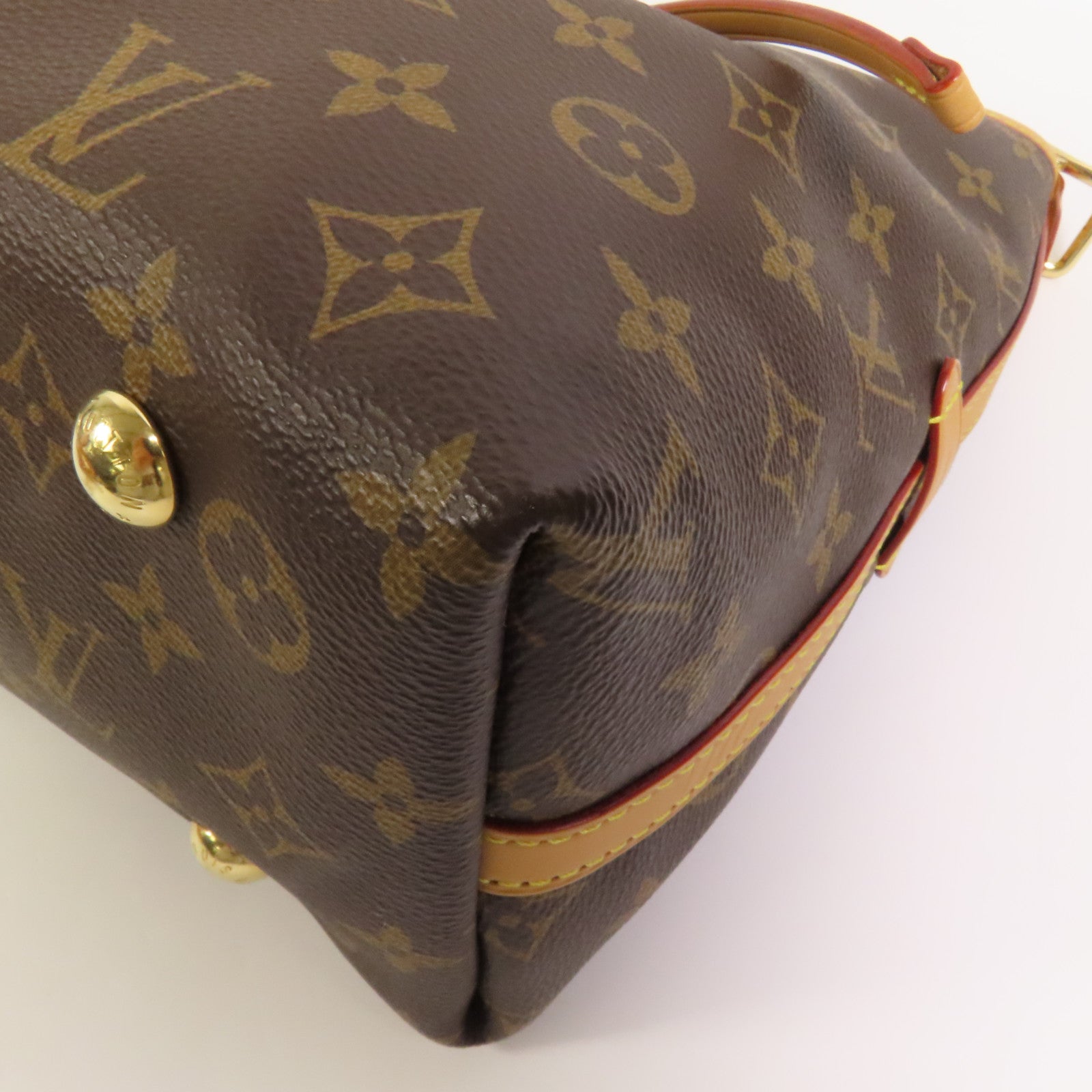 LOUIS VUITTON Monogram CarryAll PM金扣肩背袋