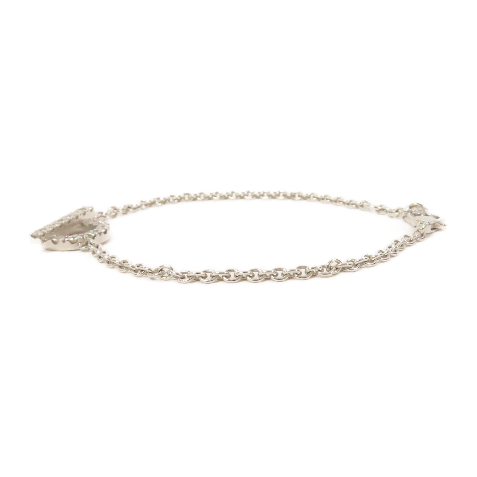 HERMES 【激減優惠】18K白金Finesse Bracelet 0.55ct鑽石手鏈