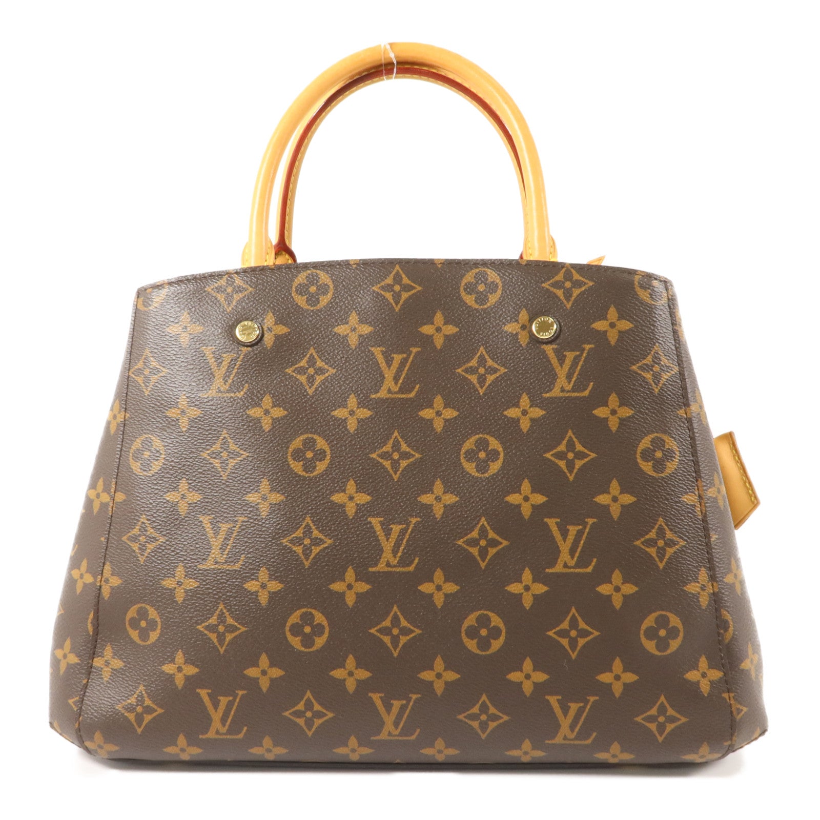 LOUIS VUITTON Monogram Montaigne MM金扣手挽肩背兩用袋
