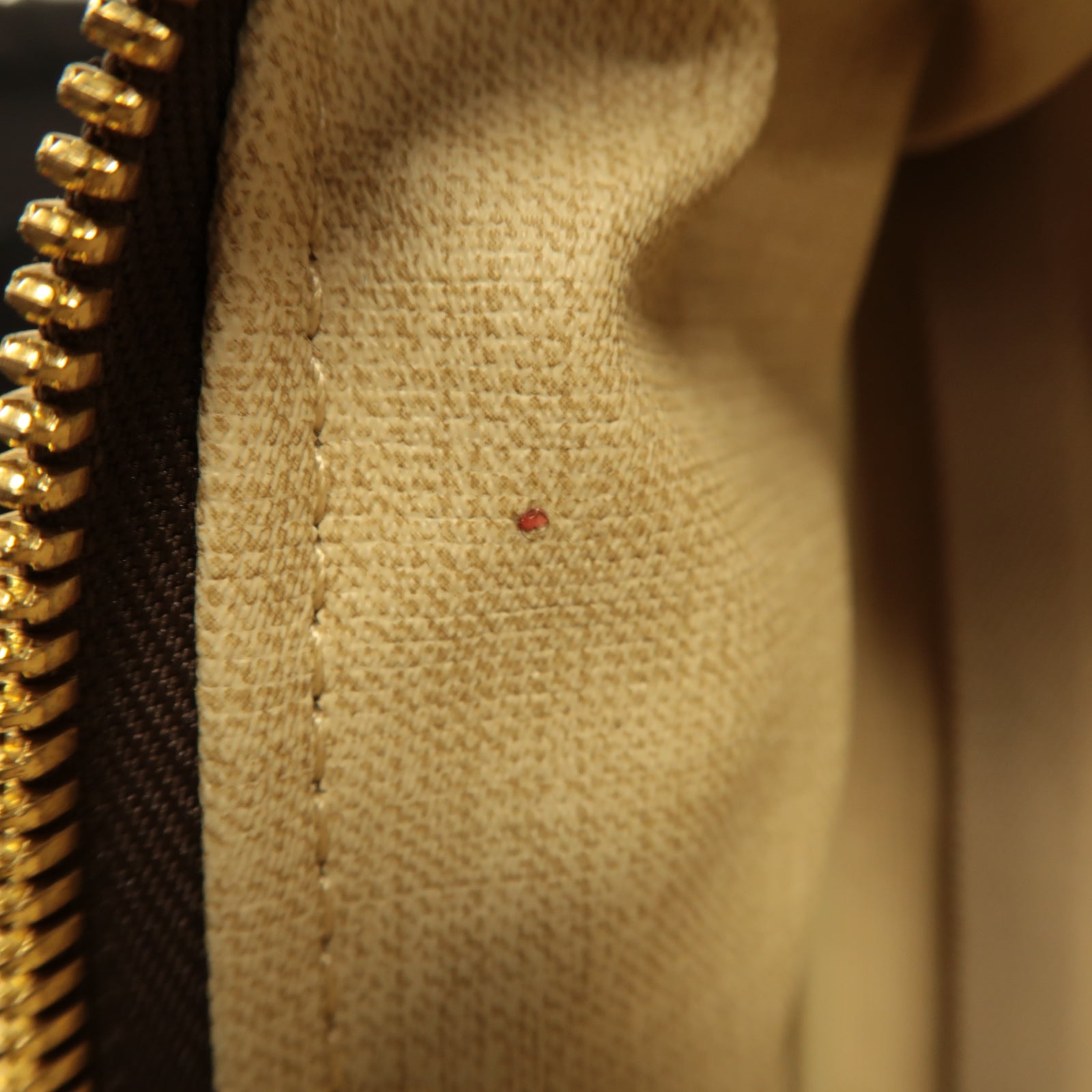 LOUIS VUITTON 【激減優惠】Monogram Satellite 70金扣行李箱啡色