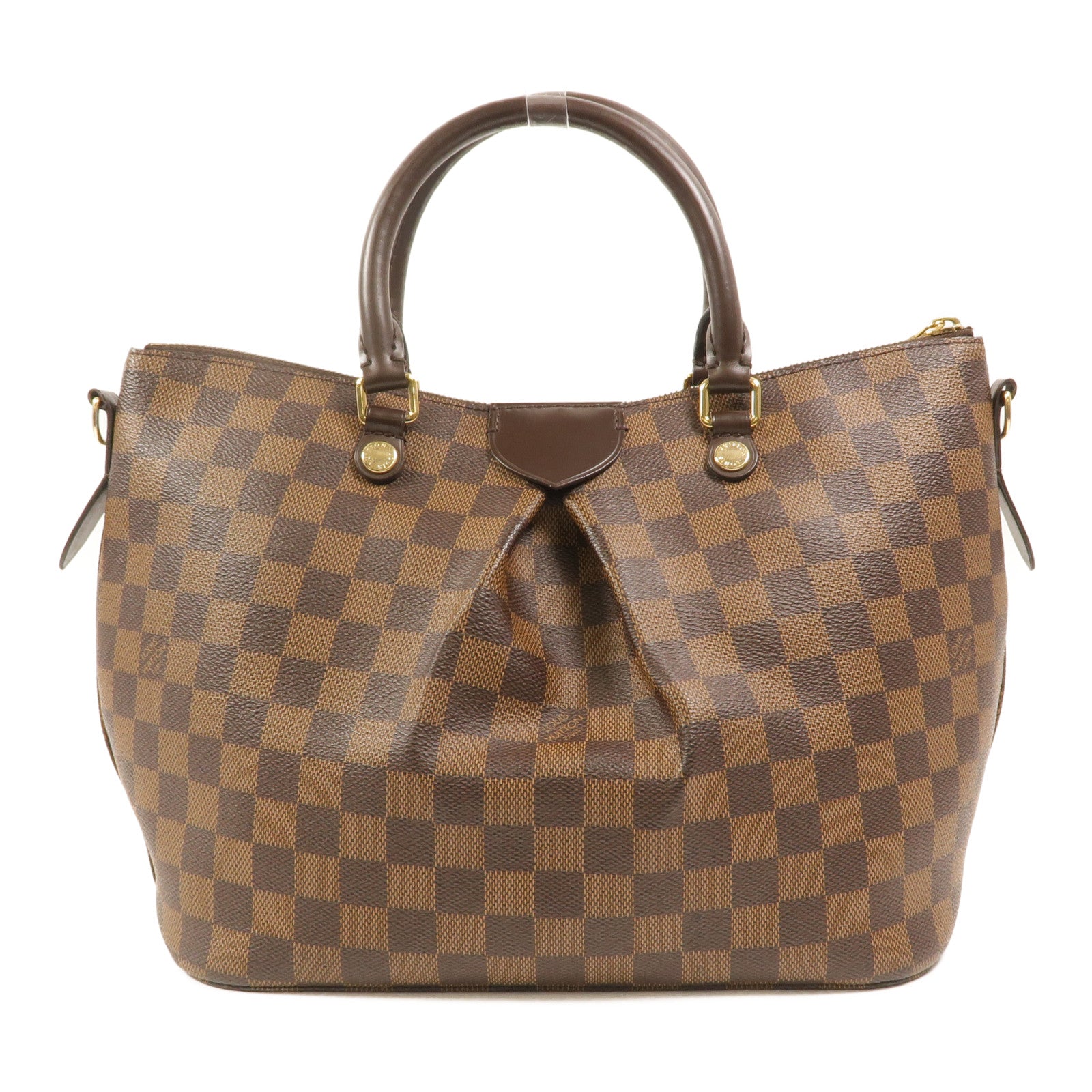 LOUIS VUITTON Damier Siena PM手挽肩背兩用袋