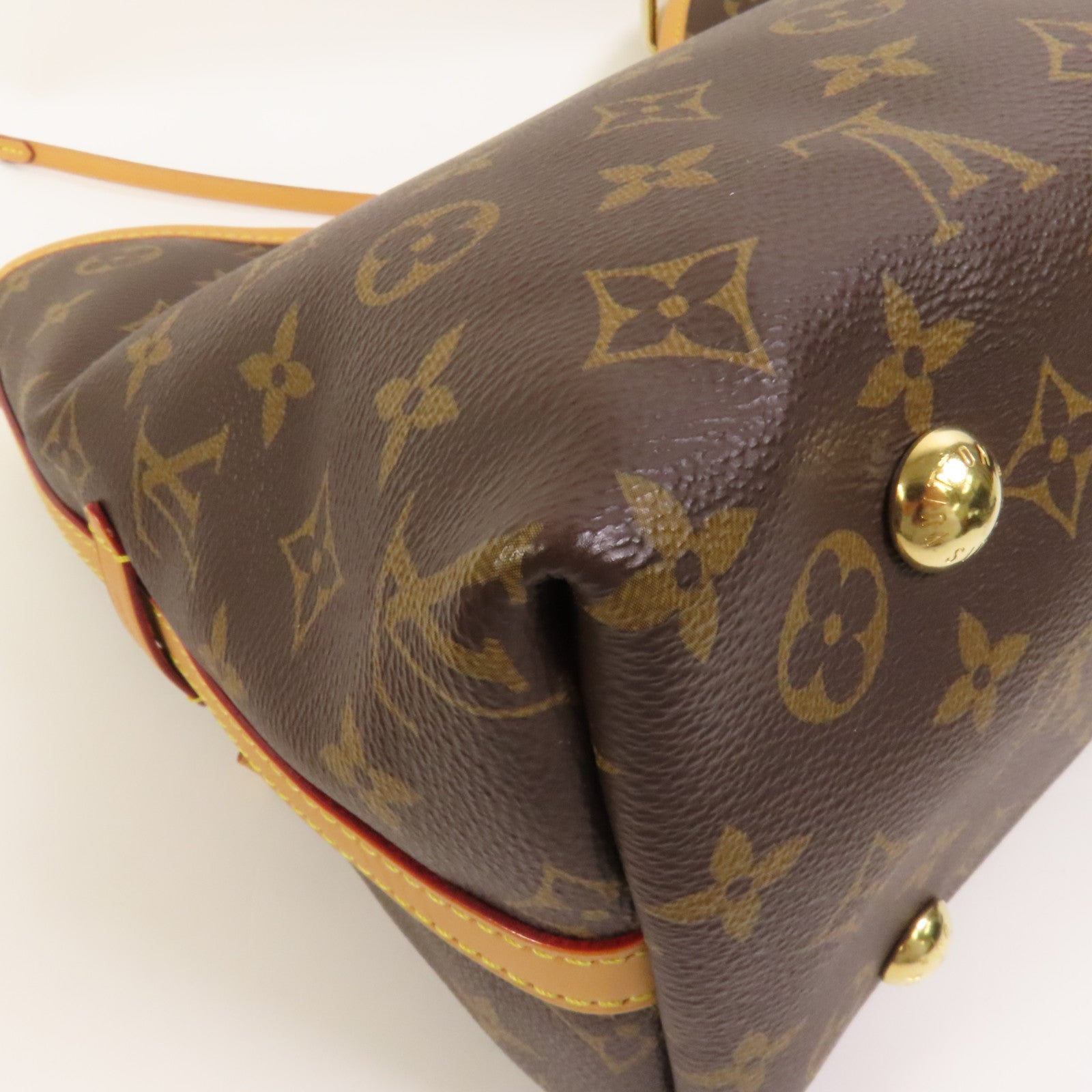 LOUIS VUITTON Monogram CarryAll PM金扣肩背袋