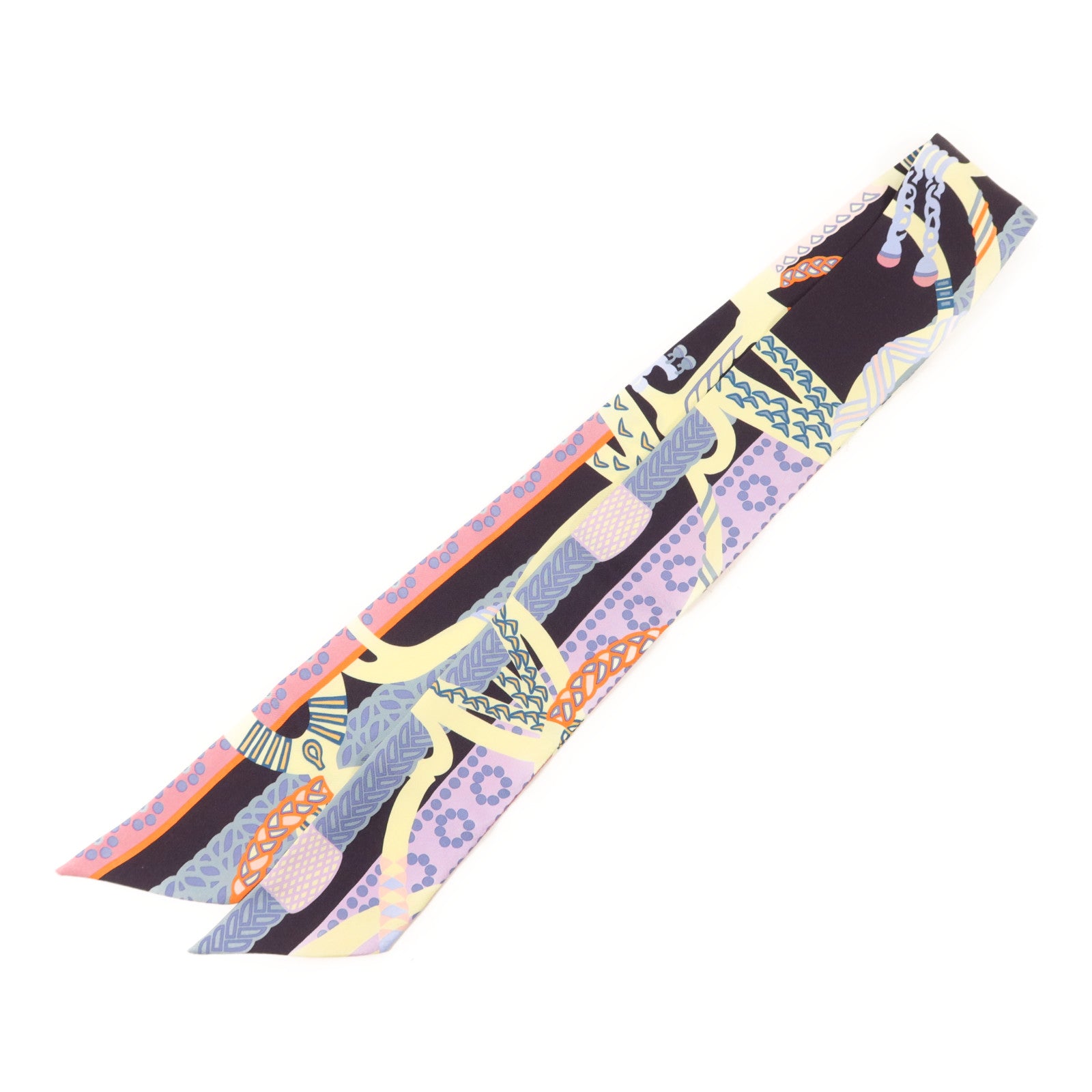 HERMES 絲質Twilly絲巾
