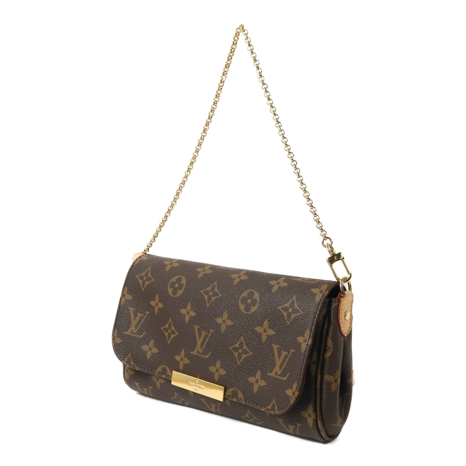 LOUIS VUITTON Monogram Favorite MM鏈帶手挽肩背兩用袋