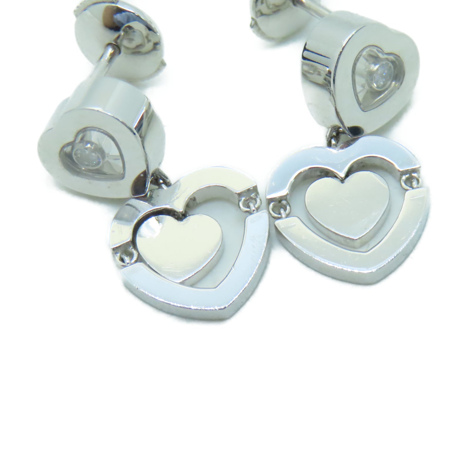 Chopard 【激減優惠】18K白金Happy Earrings耳環