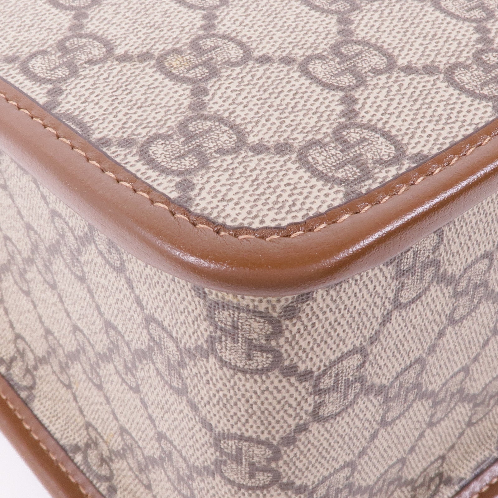 GUCCI 塗層帆布Hand Bag金扣手挽袋