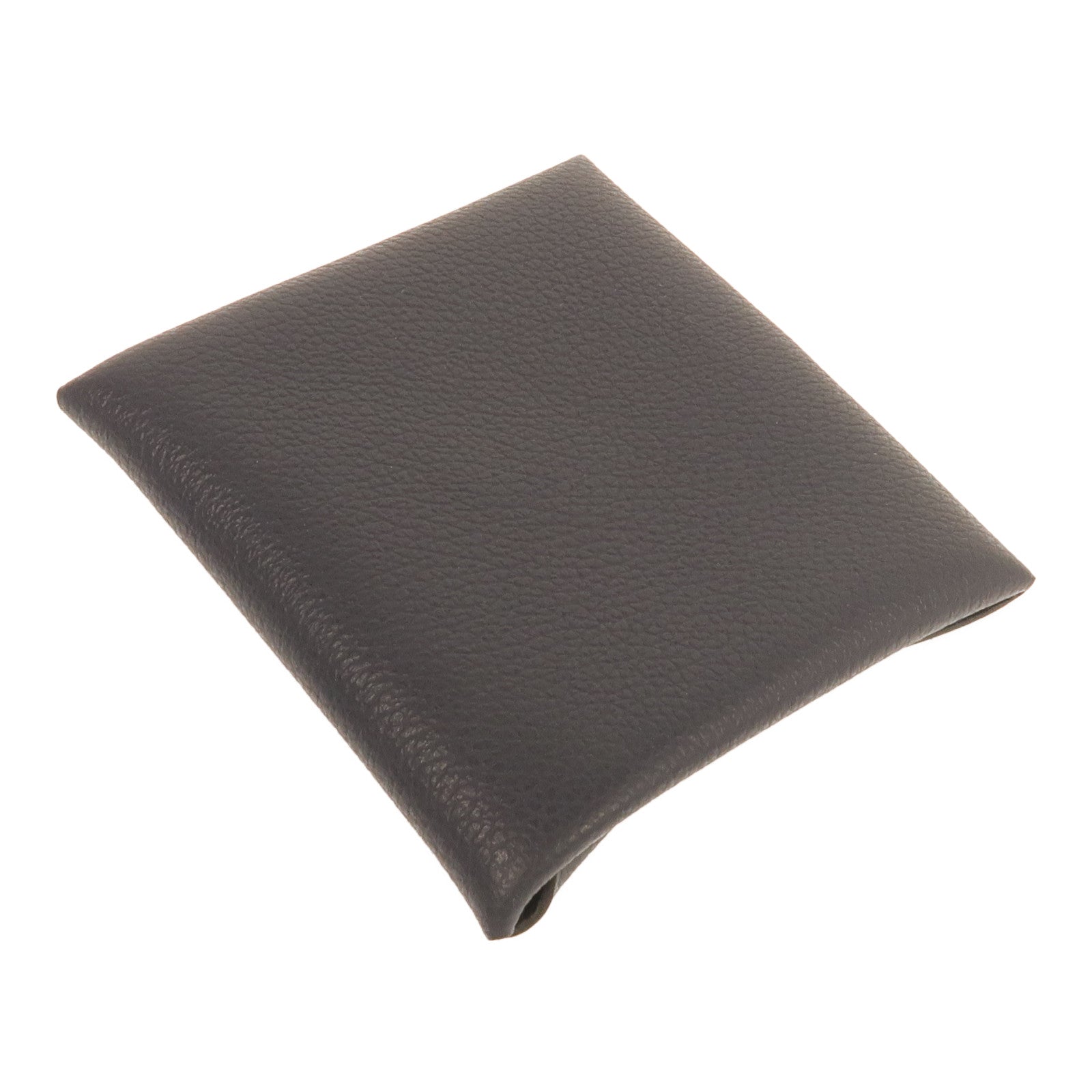 HERMES Evercolor皮革Bastia Change Purse銀扣零錢包Bleu Nuit