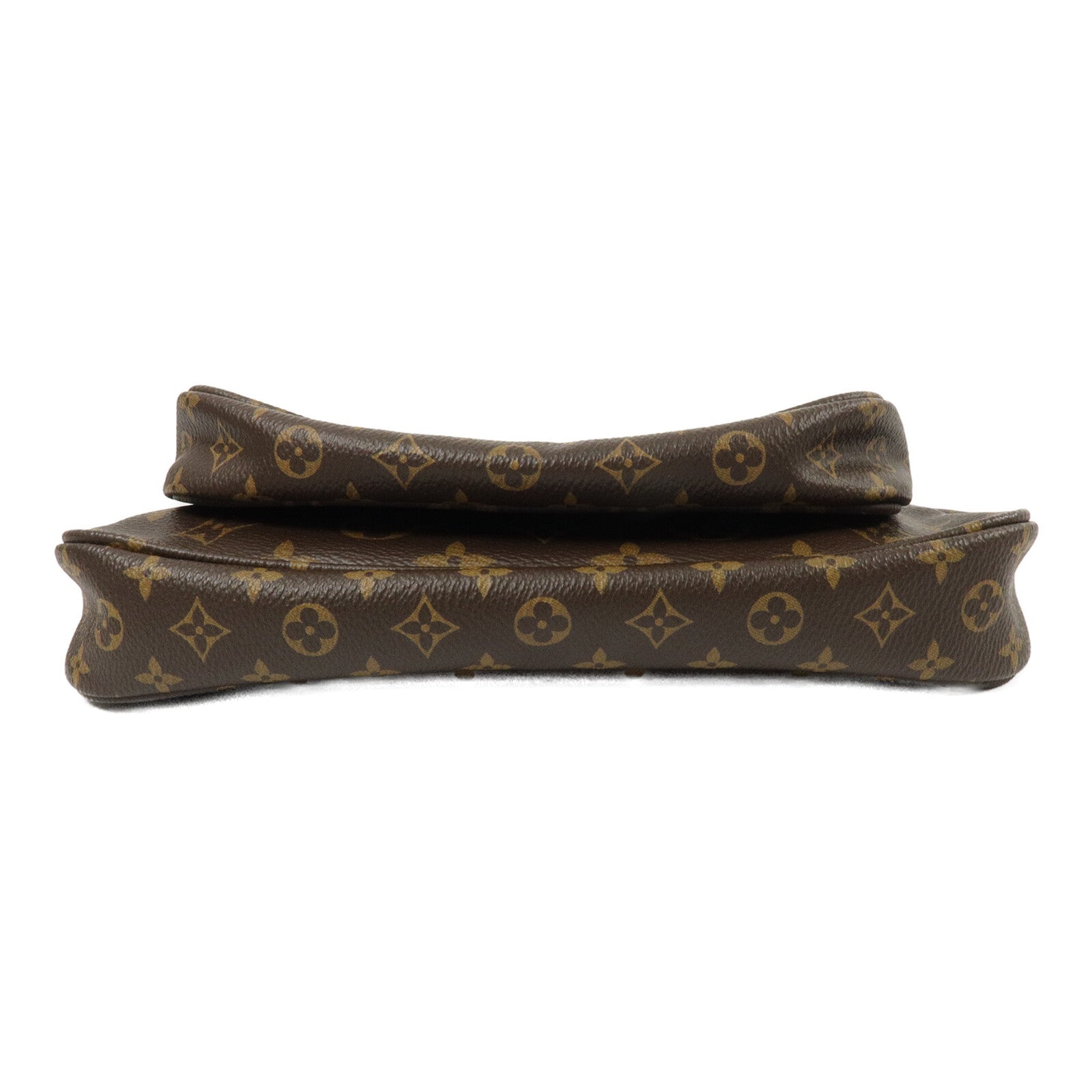 LOUIS VUITTON Monogram Multi Pochette Accessoires金扣手挽肩背兩用袋
