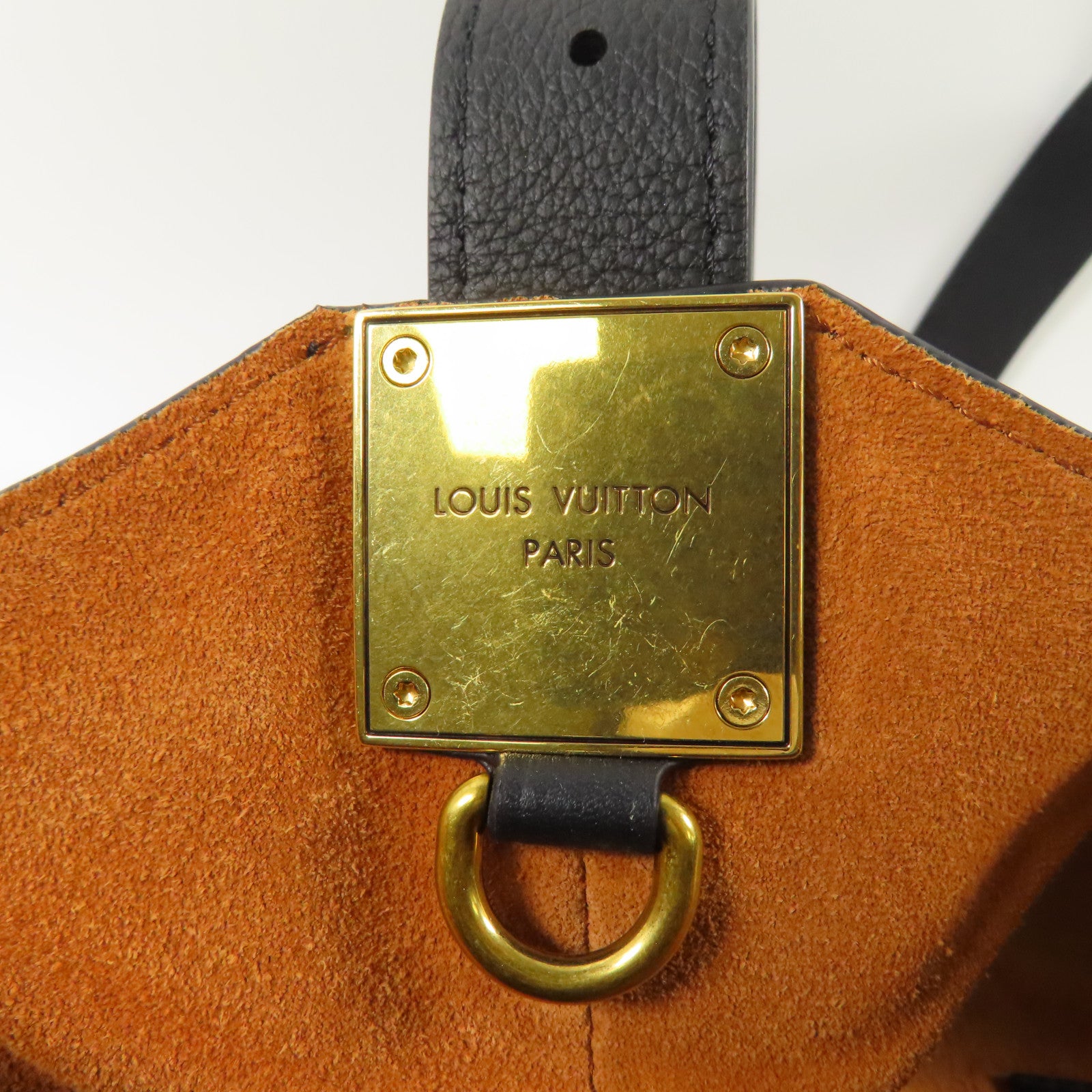 LOUIS VUITTON 牛皮皮革Low Key Hobo MM金扣肩背袋