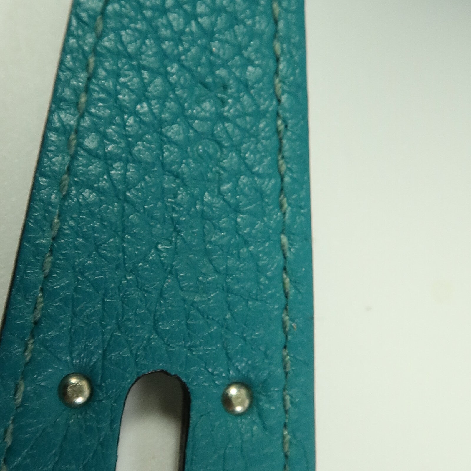 HERMES 皮革Lindy 26手挽肩背兩用袋Bleu Paon