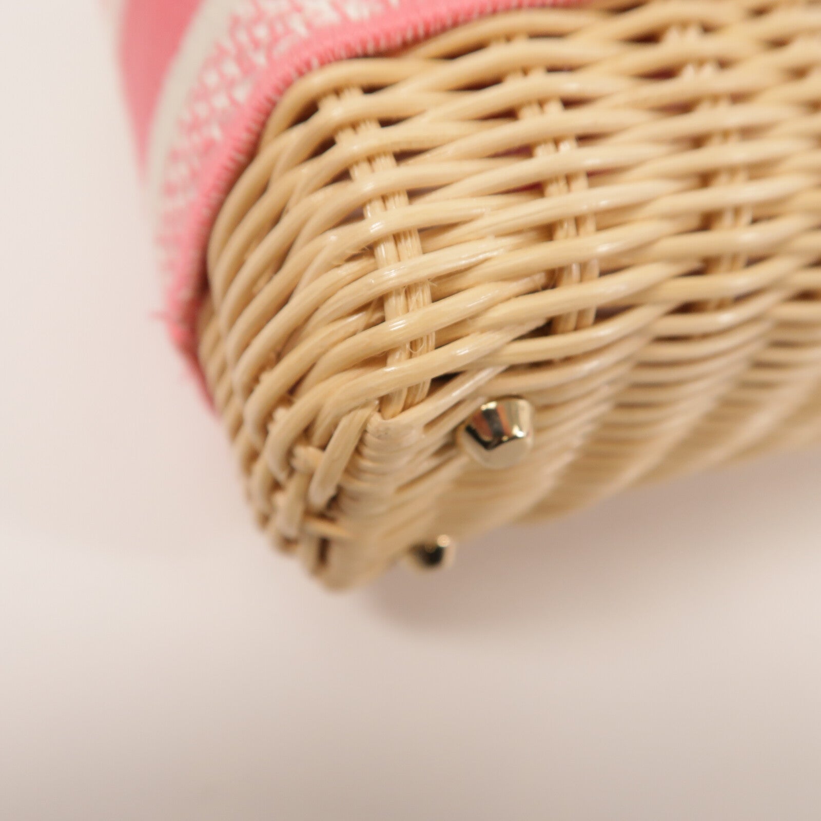 Dior 藤料Wicker Dioriviera Lady Dior手挽肩背兩用袋