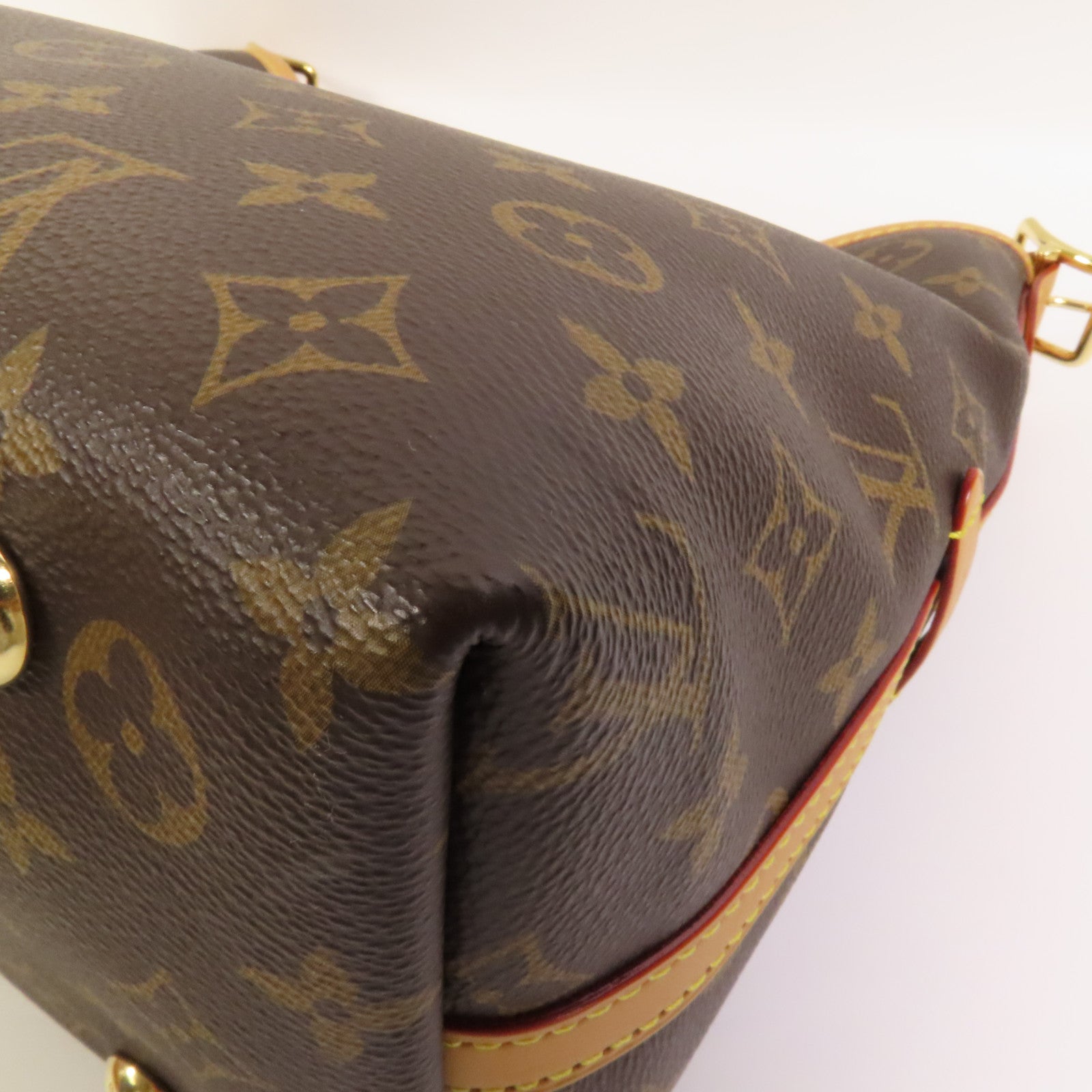 LOUIS VUITTON Monogram CarryAll PM金扣肩背袋