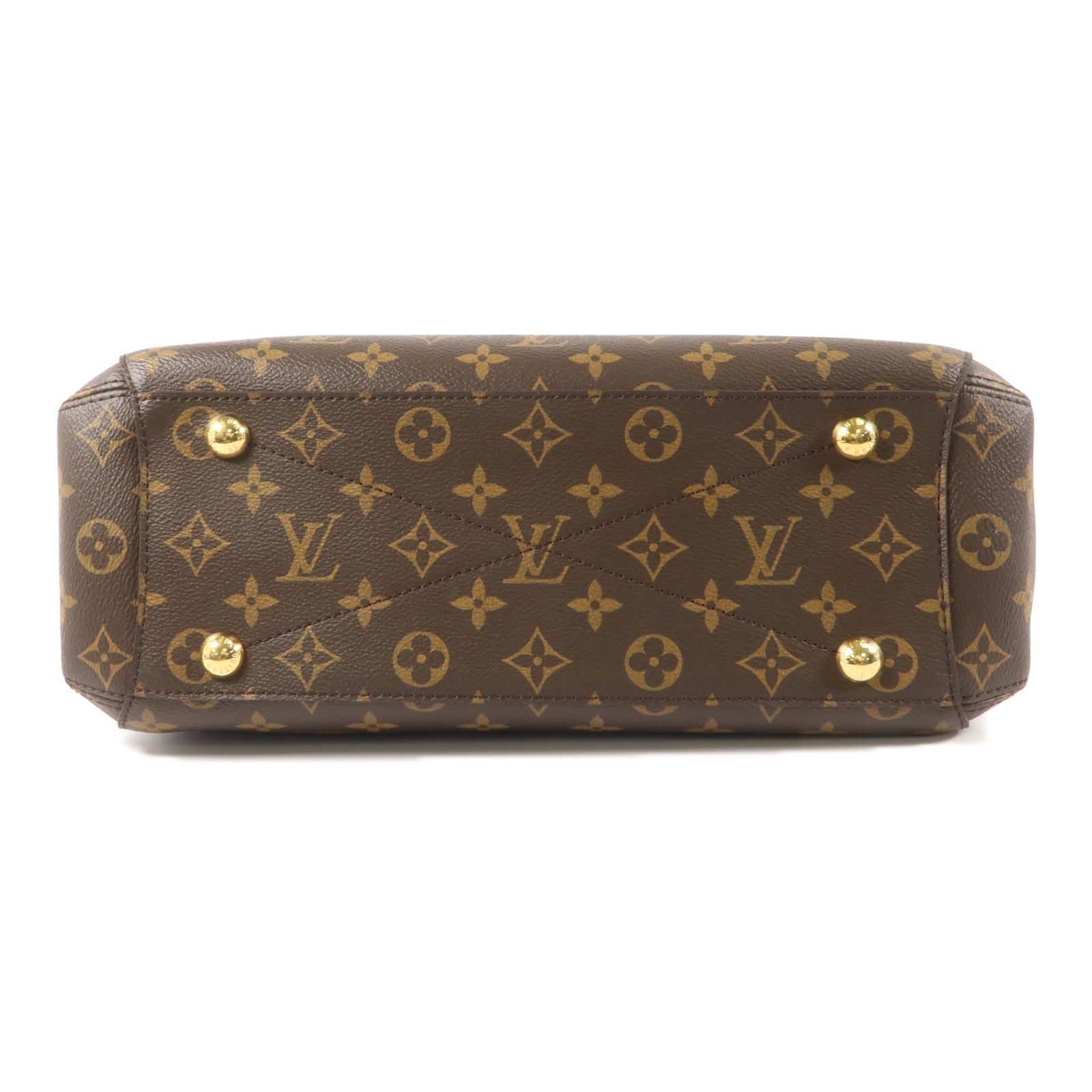 LOUIS VUITTON Monogram Montaigne MM金扣手挽肩背兩用袋
